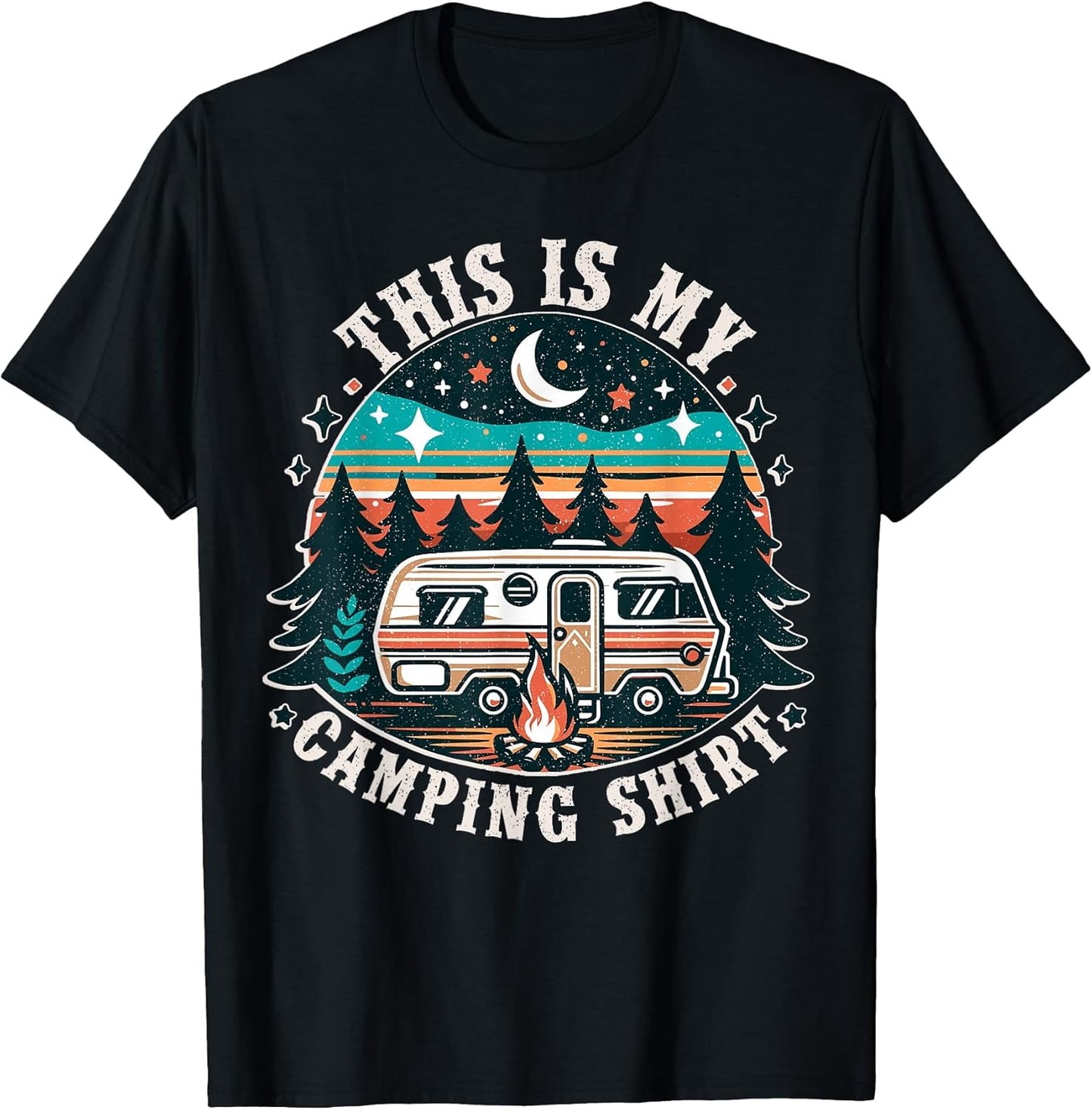 Camper Hiking Nature This Is My Camping - Adult & Kids T-Shirts, Sweatshirts & Hoodies apparel design preview 1