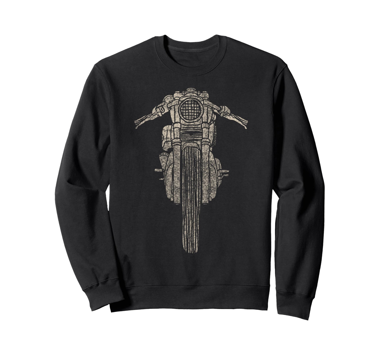 Trendy Motorcycle Sweatshirt - Graphic Print Unisex - T-Shirt, Sweatshirt, Hoodie