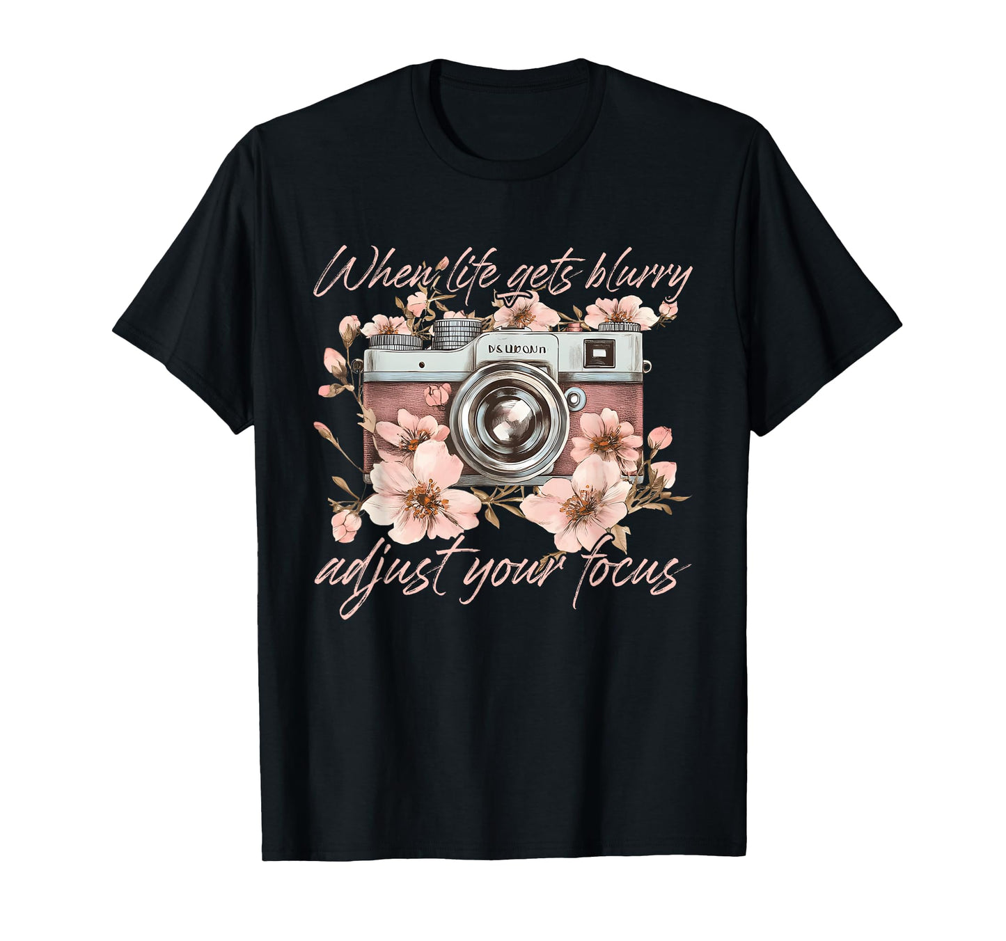 When Life Gets Blurry Adjust Your T-Shirt - Streetwear Style for Adults - T-Shirt, Sweatshirt, Hoodie