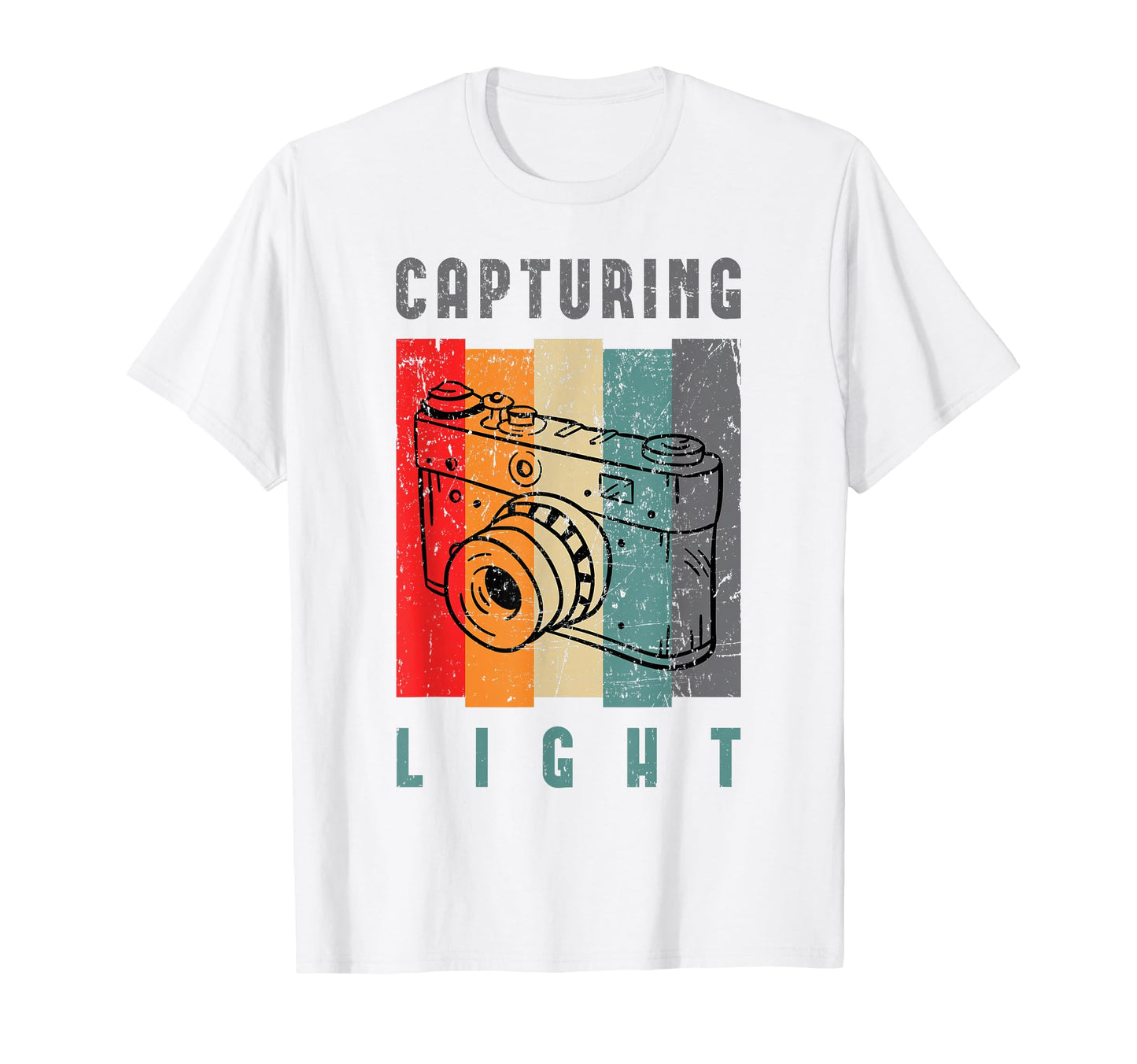 Camera Photography Capturing Light T-Shirt - Graphic Print Unisex - T-Shirt, Sweatshirt, Hoodie