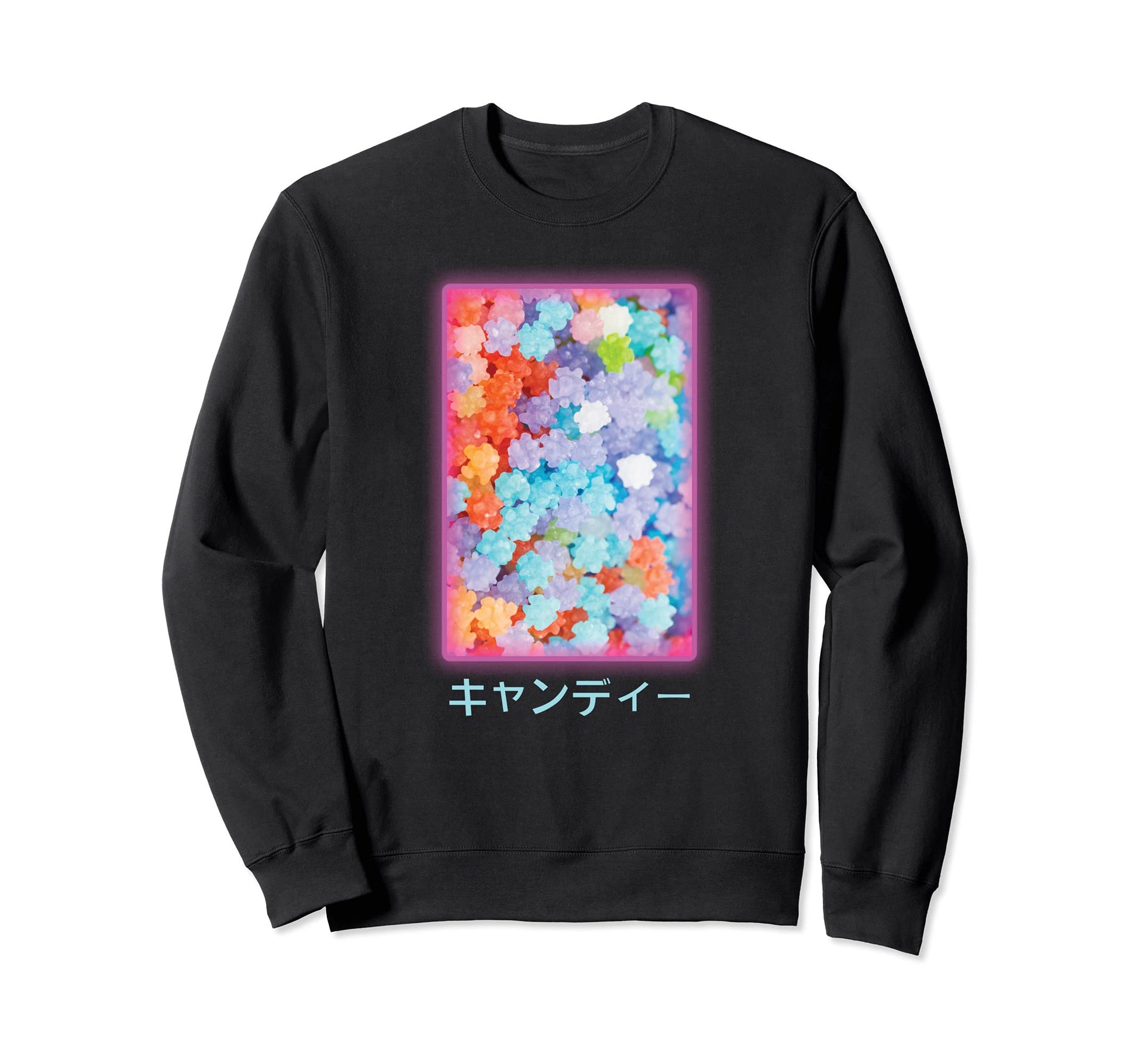 Japanese Aesthetic Otaku Vaporwave Sweatshirt - Graphic Print for Adults - T-Shirt, Sweatshirt, Hoodie