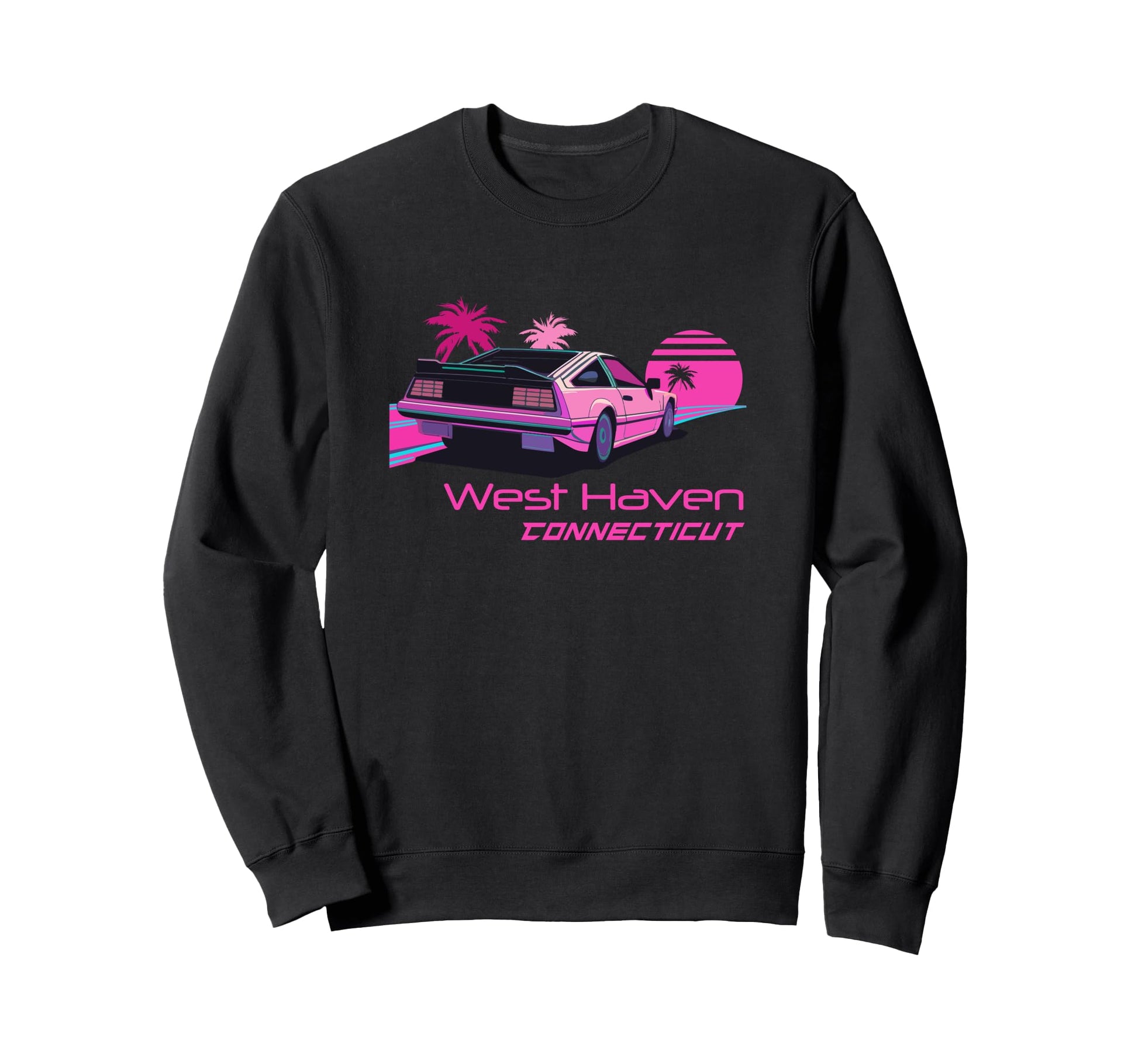 West Haven Connecticut Sweatshirt - Custom Art Print Unisex - T-Shirt, Sweatshirt, Hoodie