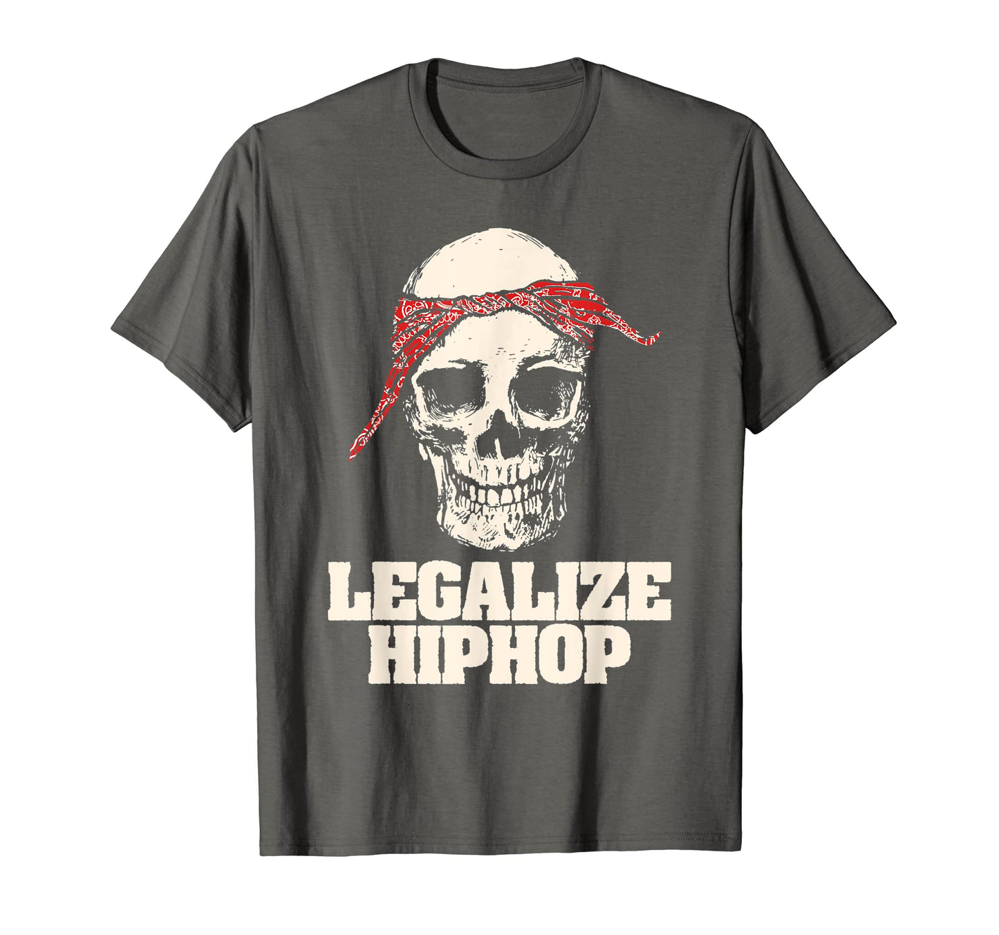 Legalize Hiphop Skull Do Rag Bandana T-Shirt - Unique Graphic Men Women - T-Shirt, Sweatshirt, Hoodie