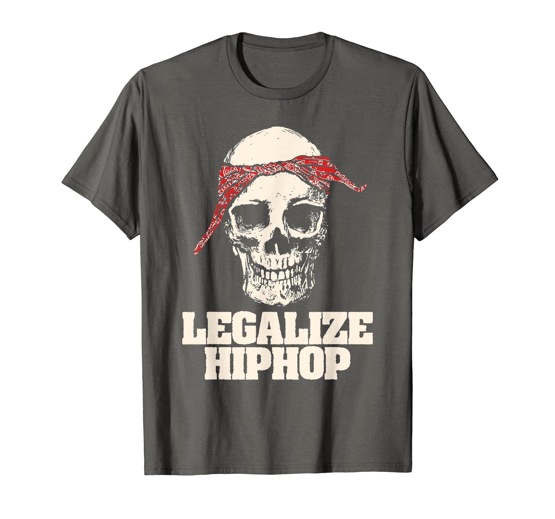 Legalize Hiphop Skull Do Rag Bandana T-Shirt - Unique Graphic Men Women - T-Shirt, Sweatshirt, Hoodie