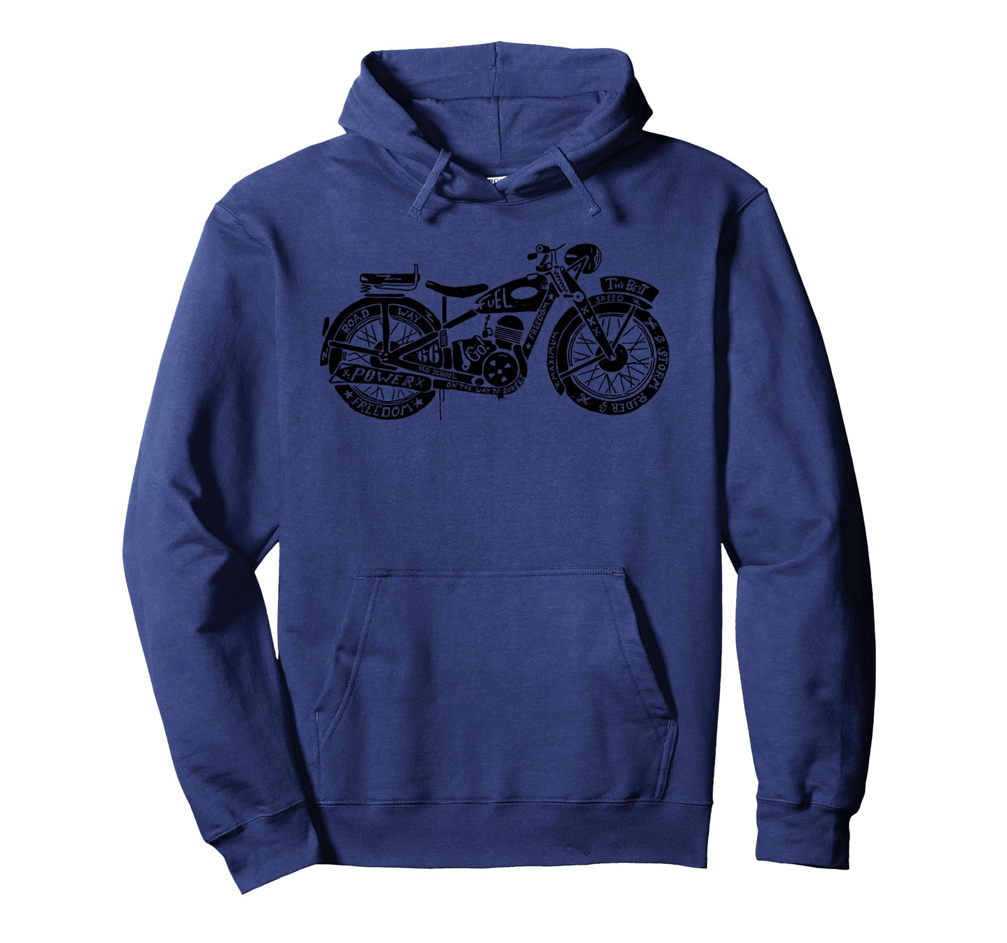 Motorcycling Biker Motorcycle Ride Hoodie - Casual Everyday Wear for Adults - T-Shirt, Sweatshirt, Hoodie