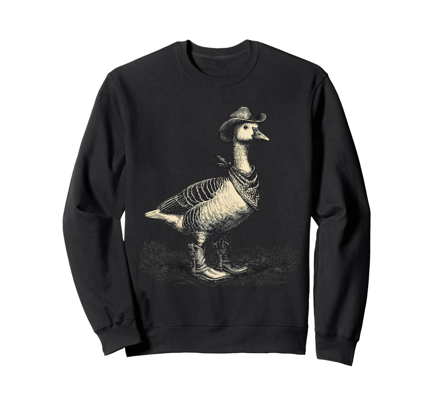 Goose Cowboy Rodeo Cowgirl Western Sweatshirt - Streetwear Style Men Women - T-Shirt, Sweatshirt, Hoodie