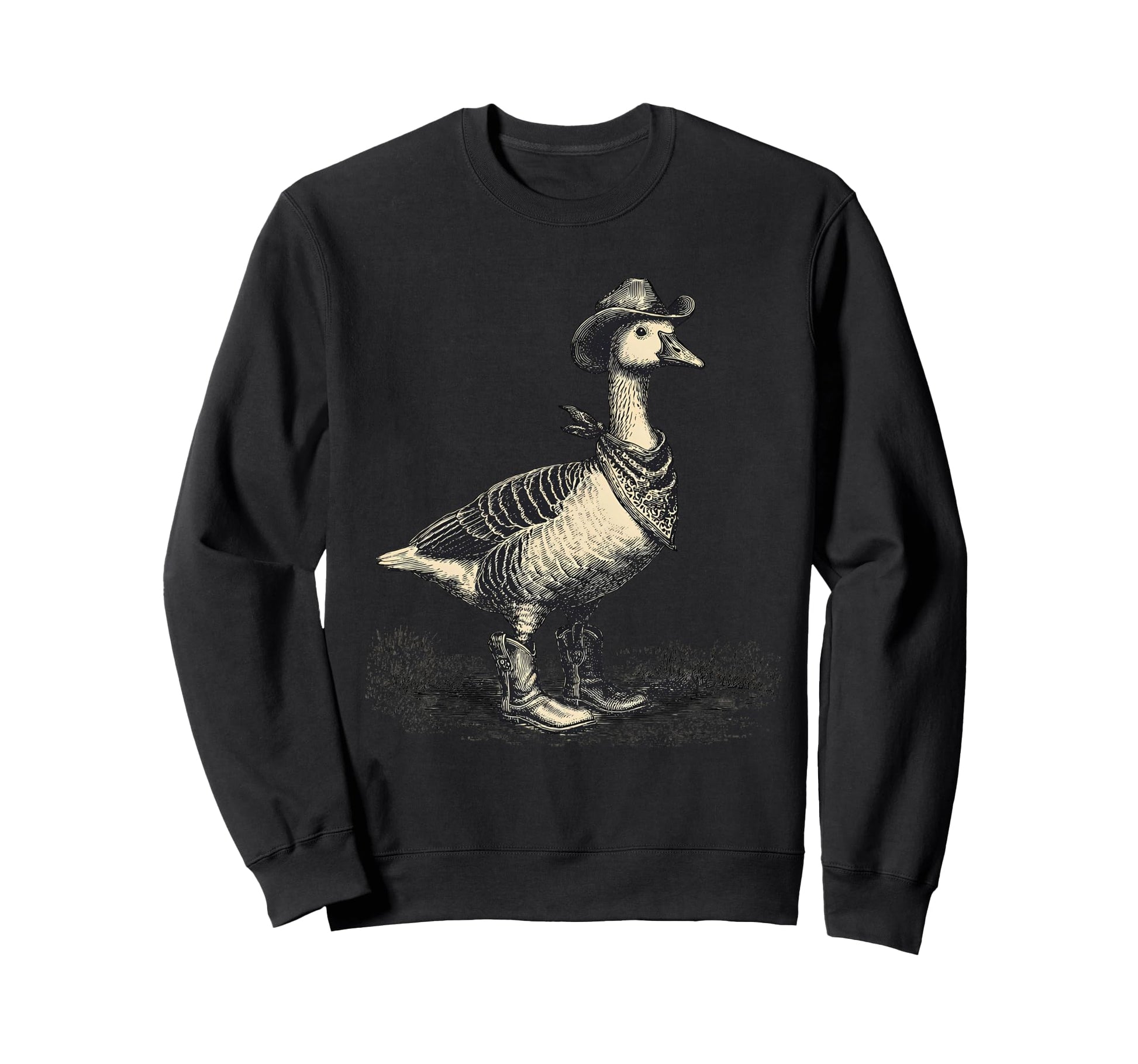 Goose Cowboy Rodeo Cowgirl Western Sweatshirt - Streetwear Style Men Women - T-Shirt, Sweatshirt, Hoodie