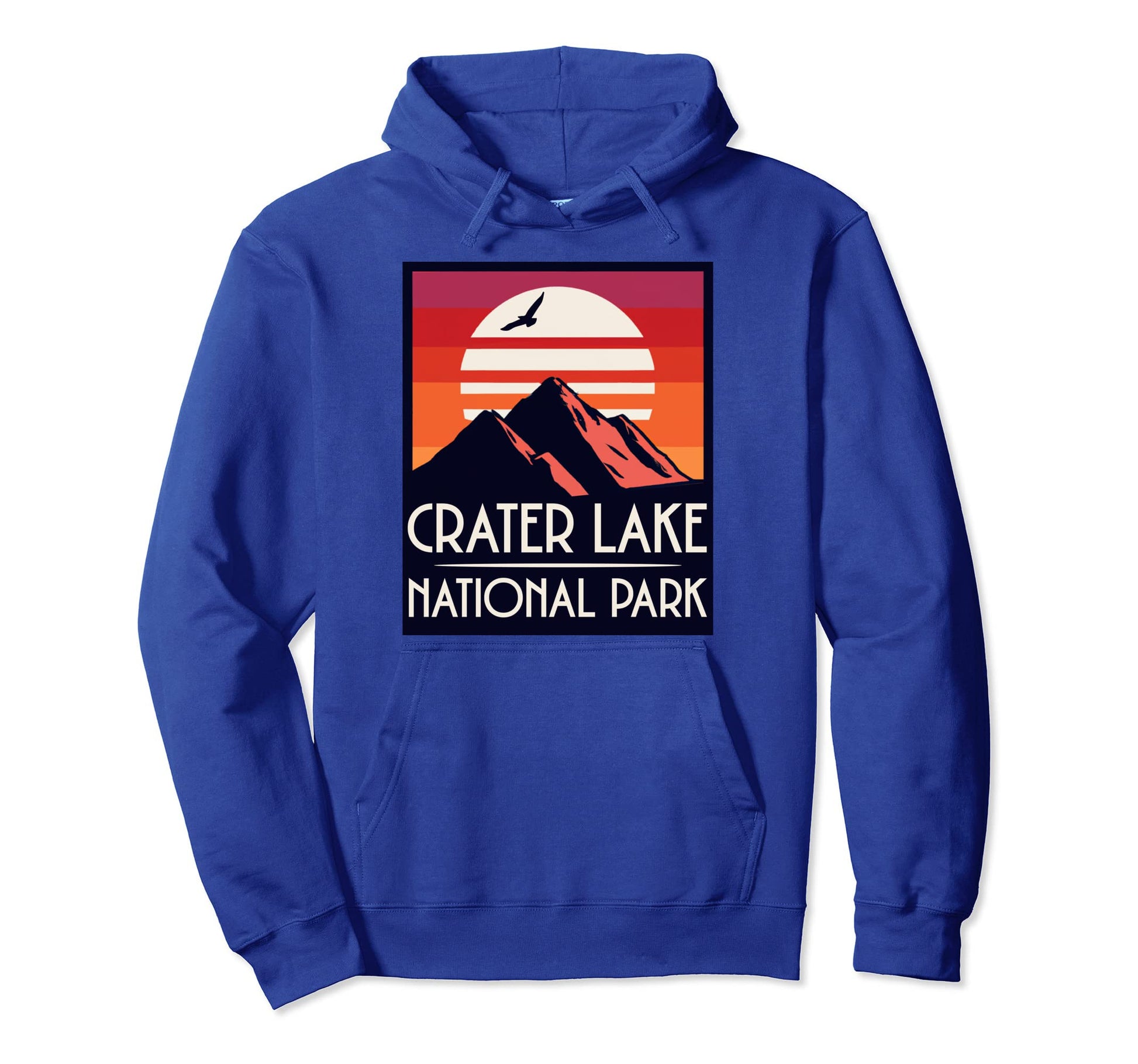 Crater Lake National Park Oregon T-Shirt - Fun Novelty Design for Adults - T-Shirt, Sweatshirt, Hoodie