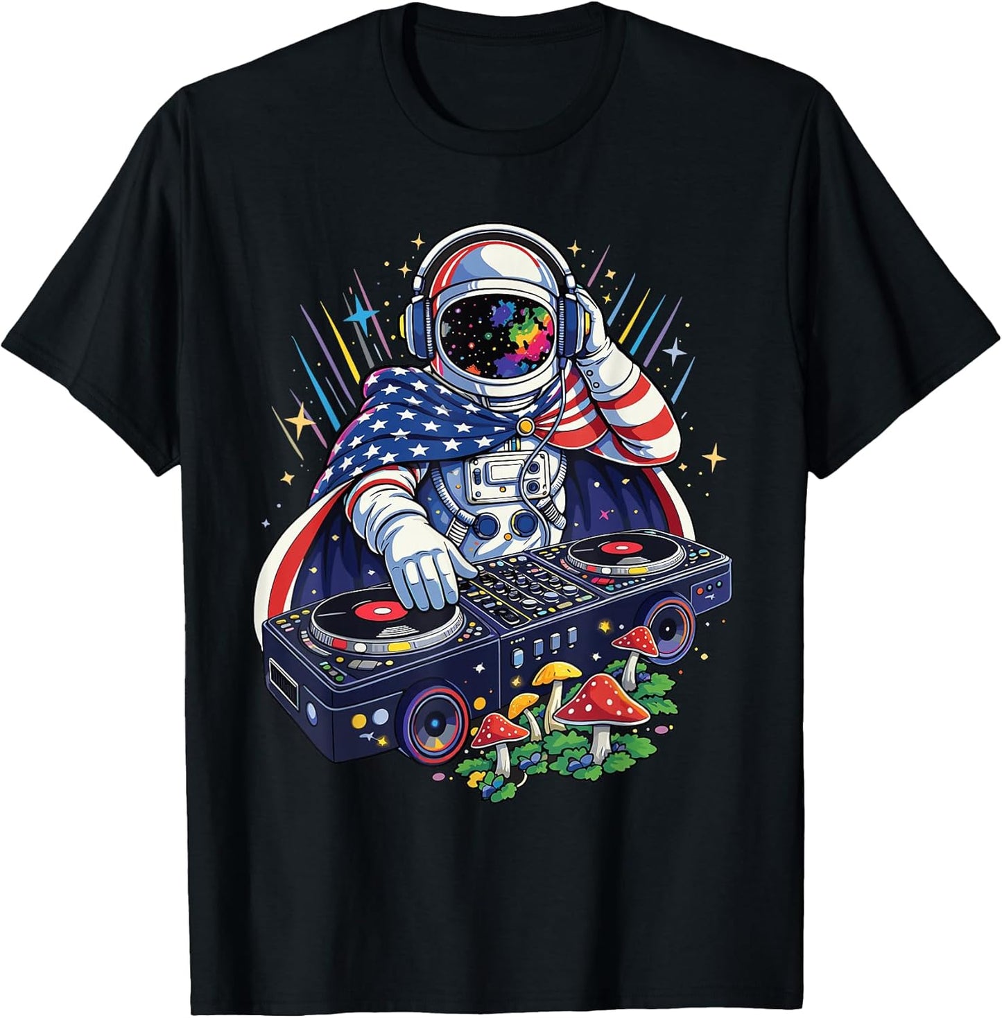 Cute EDM Techno Music Psychedelic Festival Costume - Adult & Kids T-Shirts, Sweatshirts & Hoodies apparel design preview 1