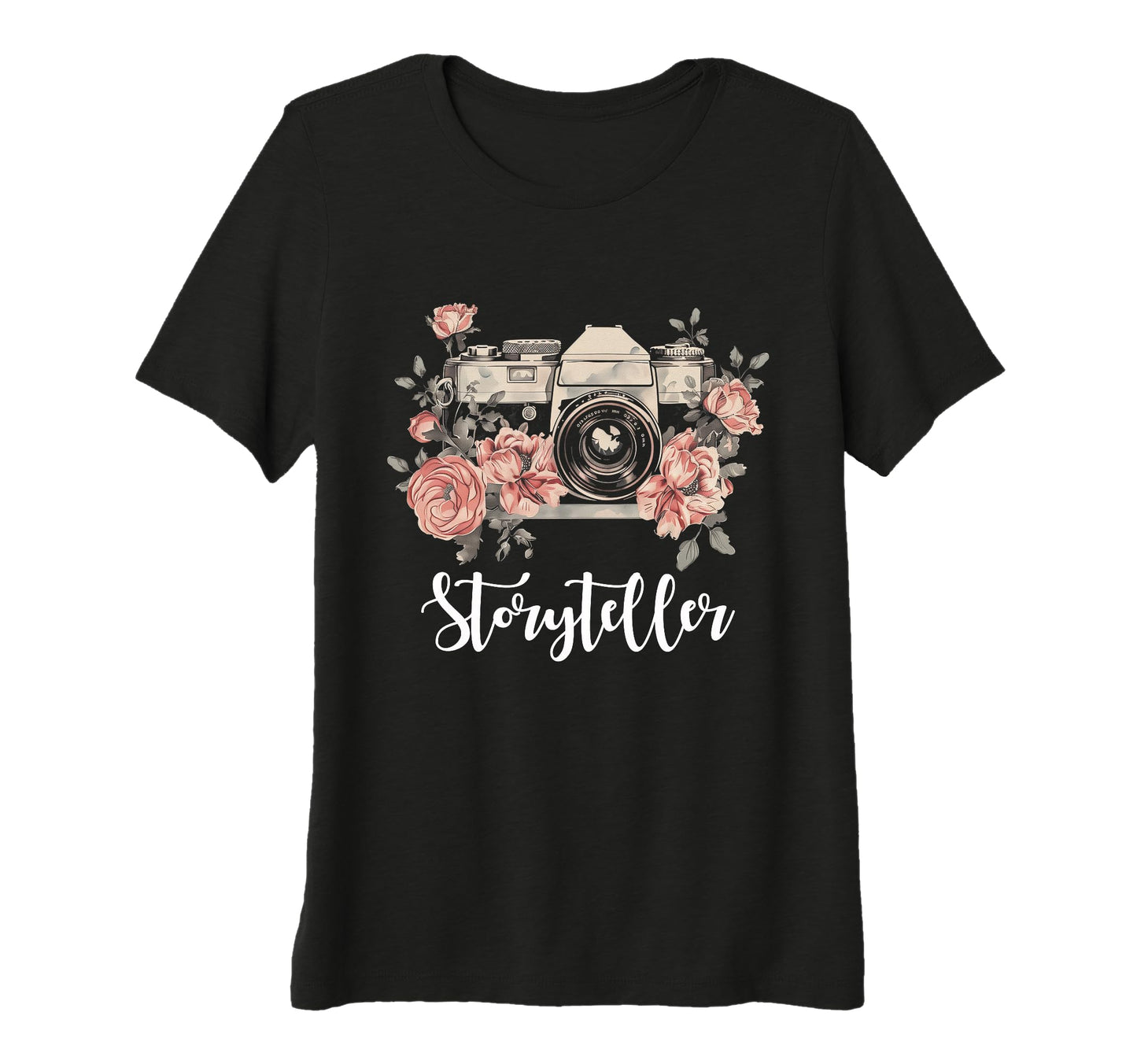 Womens Photographer Storyteller T-Shirt - Custom Art Print for Adults - T-Shirt, Sweatshirt, Hoodie