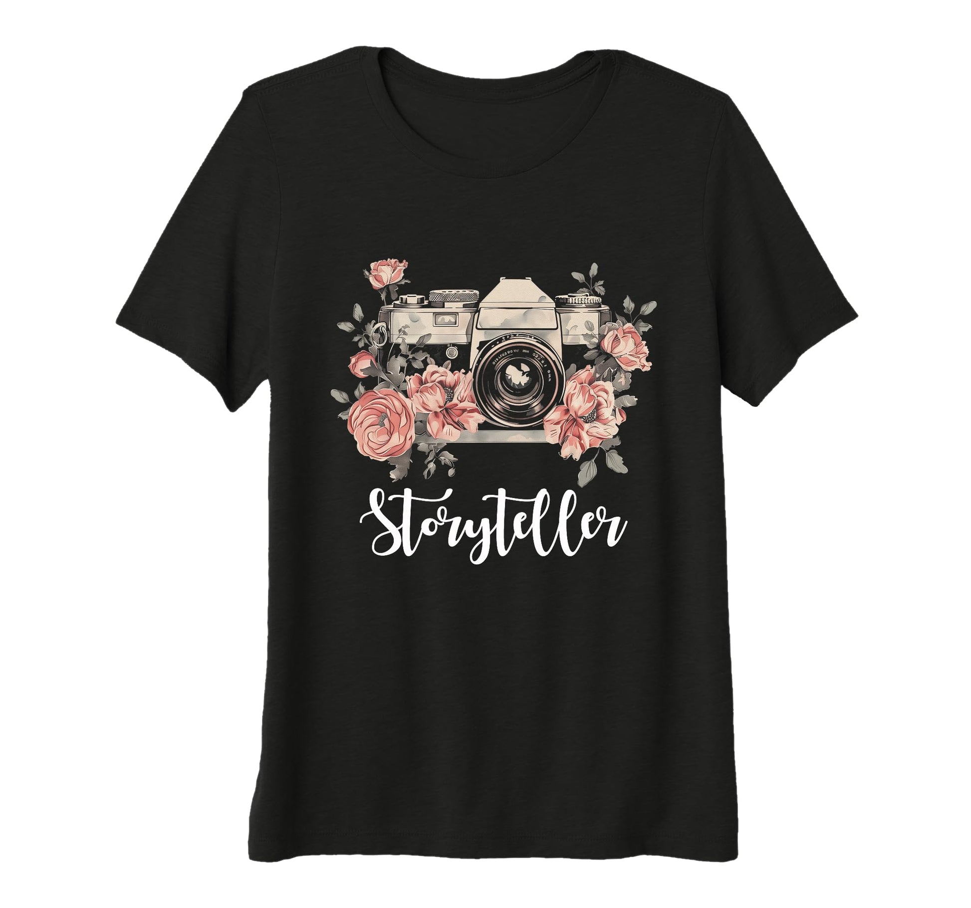 Womens Photographer Storyteller T-Shirt - Custom Art Print for Adults - T-Shirt, Sweatshirt, Hoodie