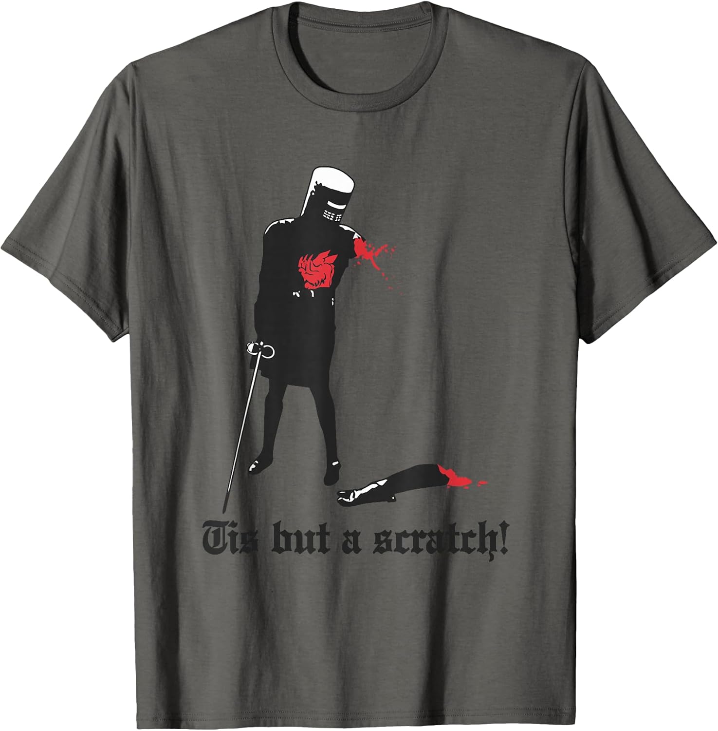 Tis But A Scratch! - Adult & Kids T-Shirts, Sweatshirts & Hoodies apparel design preview 1