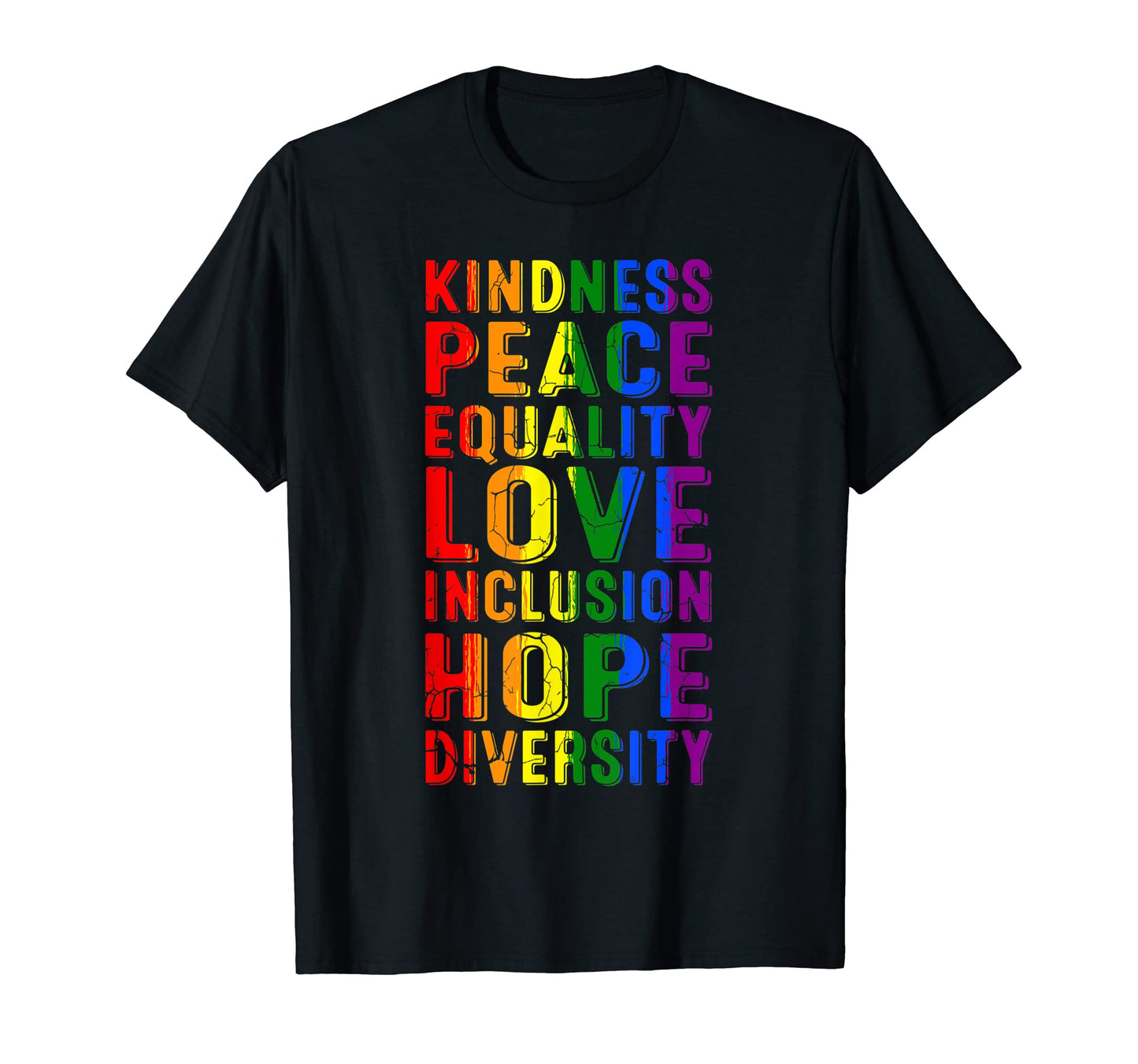 Funny Human Rights Lgbt Kindness T-Shirt - Custom Art Print for Adults - T-Shirt, Sweatshirt, Hoodie