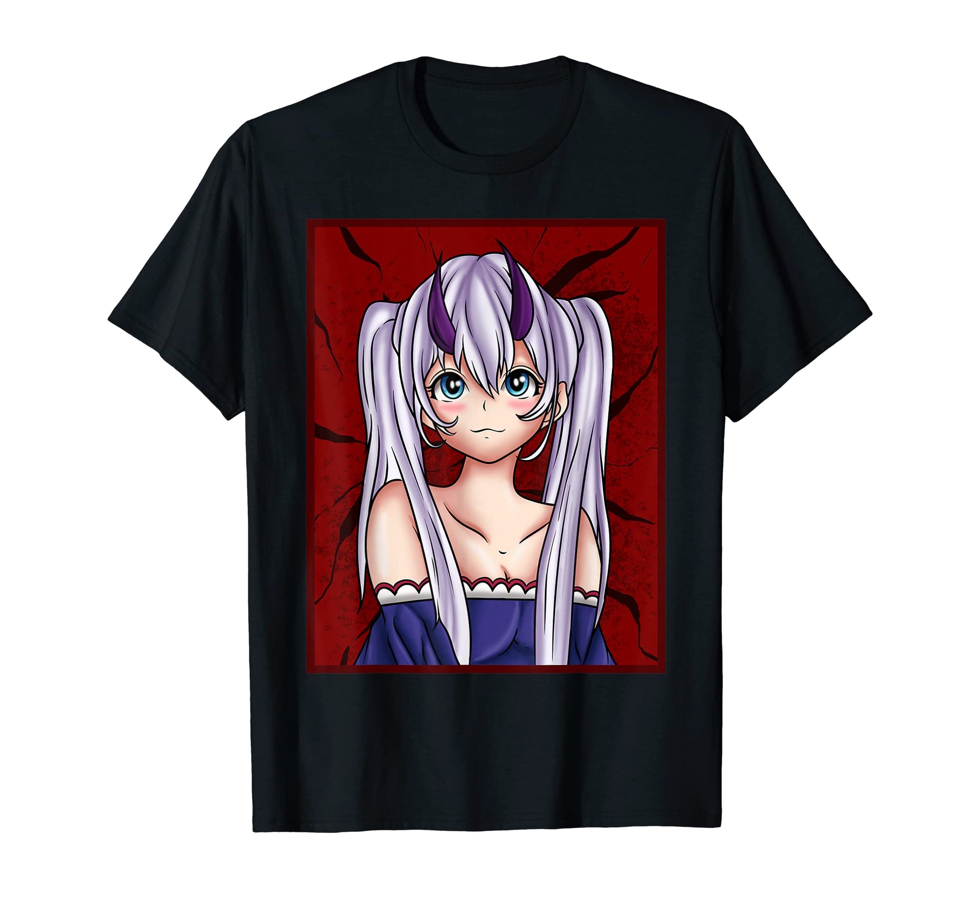 Anime Waifu Japanese Aesthetic Vaporwave T-Shirt - Unique Graphic Unisex - T-Shirt, Sweatshirt, Hoodie