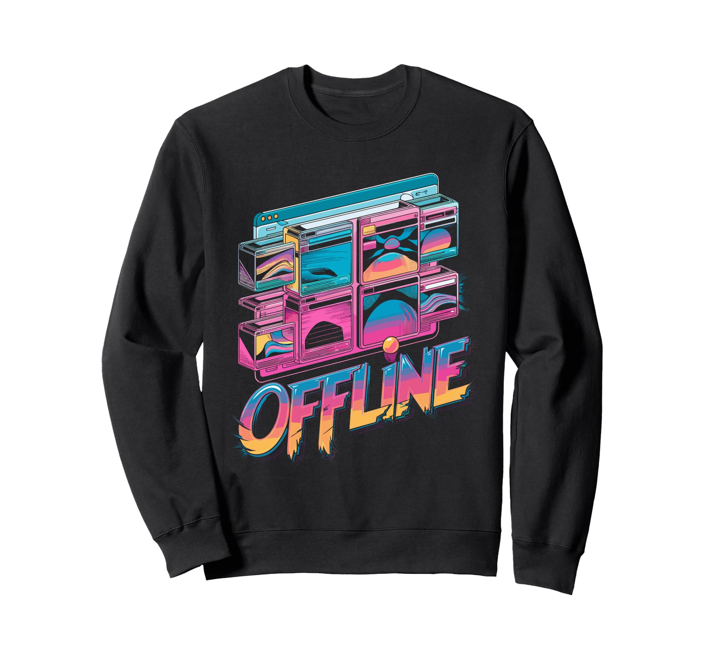 Memes Aesthetic Vaporwave Japanese Sweatshirt - Minimalist Print Unisex - T-Shirt, Sweatshirt, Hoodie