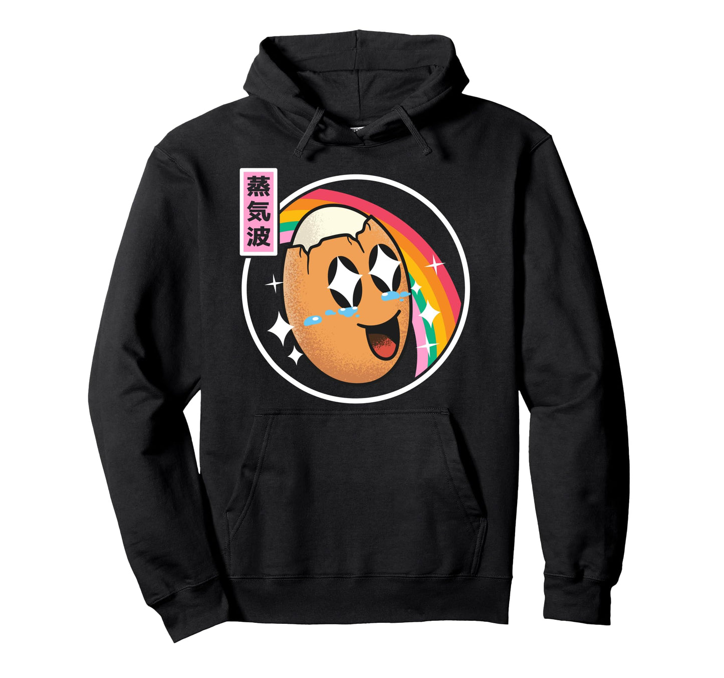 Japan Egg Kawaii Rainbow Anime Hoodie - Trendy Graphic Men Women - T-Shirt, Sweatshirt, Hoodie