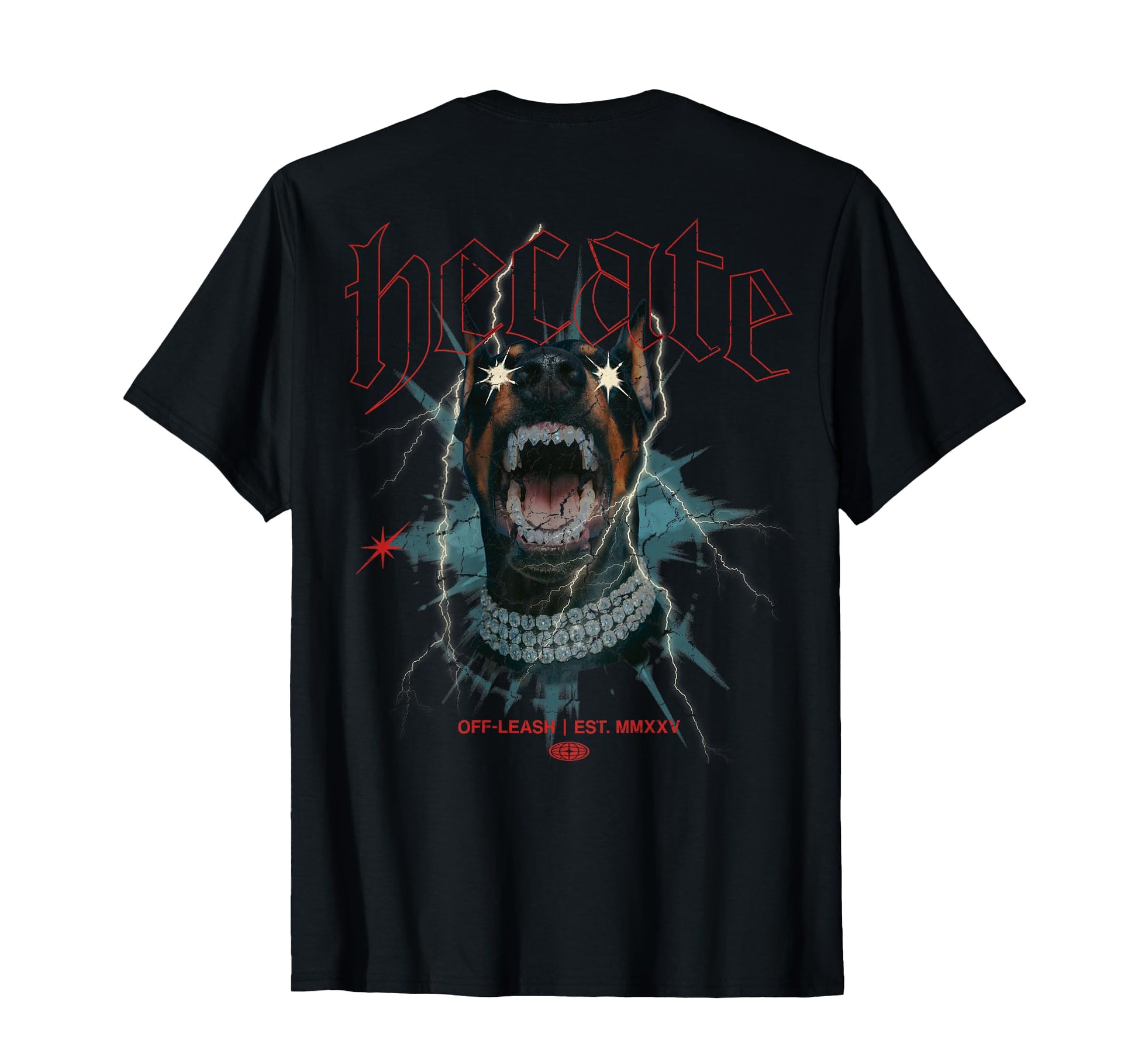 Doberman Dog Streetwear Urban Hip Hop T-Shirt - Minimalist Print Unisex - T-Shirt, Sweatshirt, Hoodie