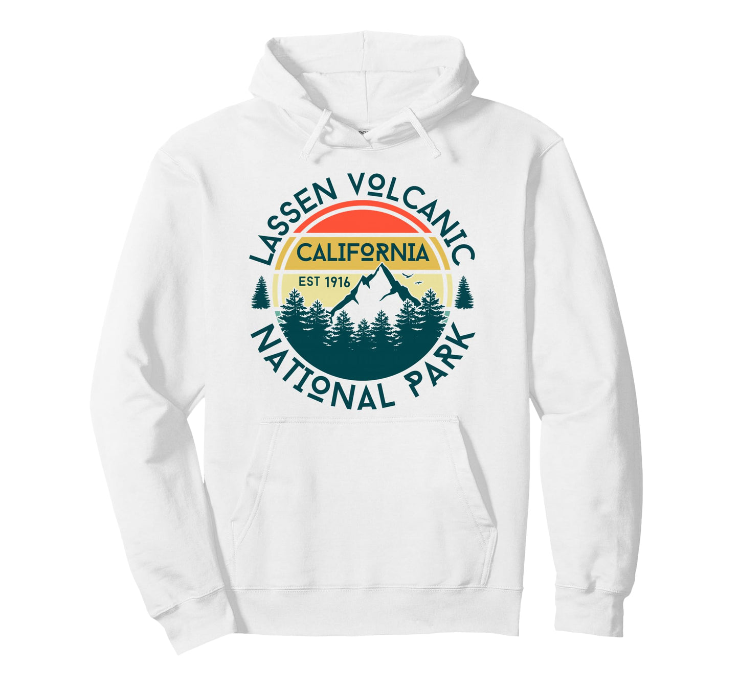 Lassen Volcanic National Park California Usa T-Shirt - Graphic Print Unisex - T-Shirt, Sweatshirt, Hoodie