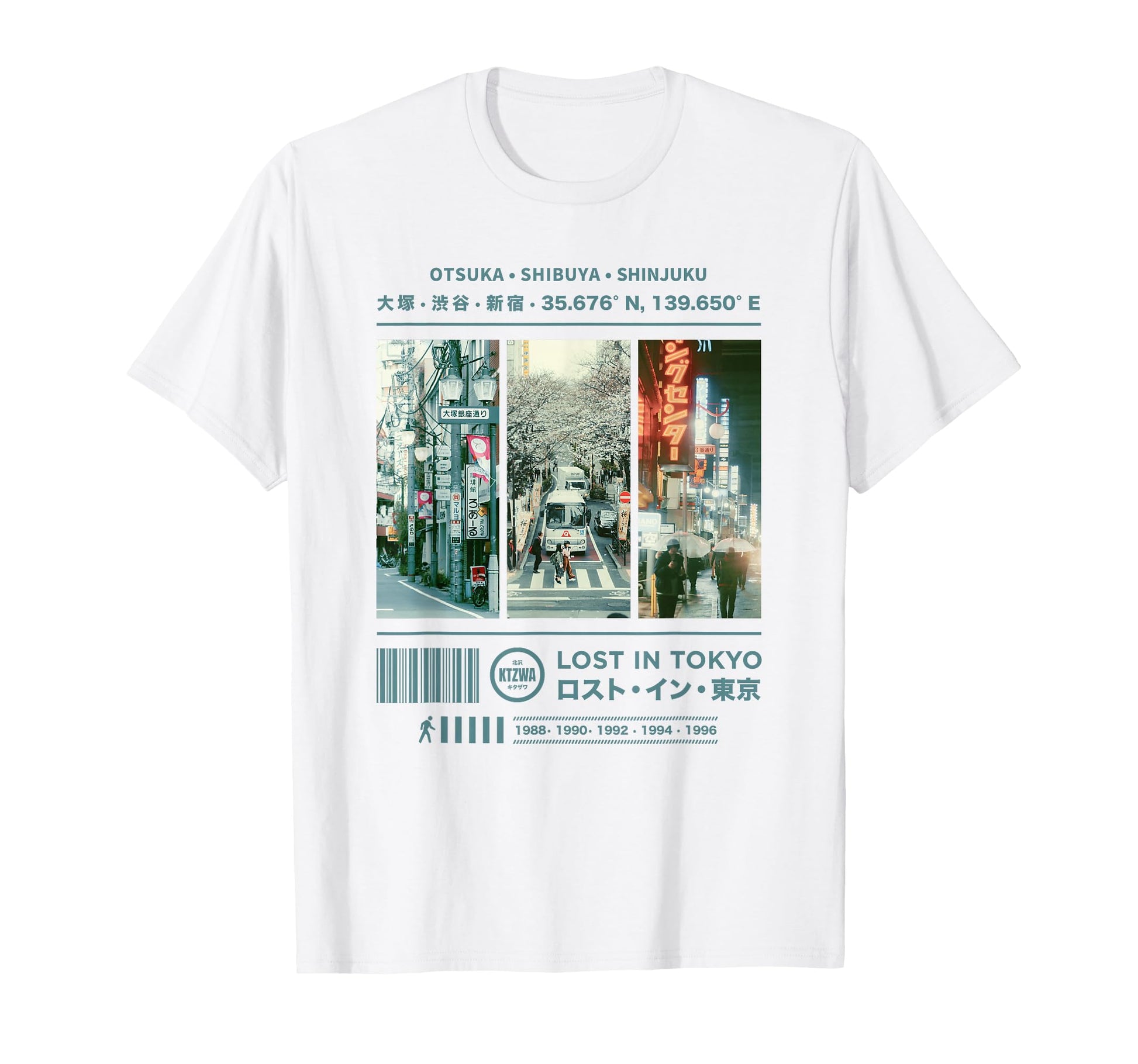 Japanese 90S 80S Streetwear Art Tokyo T-Shirt - Custom Art Print Unisex - T-Shirt, Sweatshirt, Hoodie