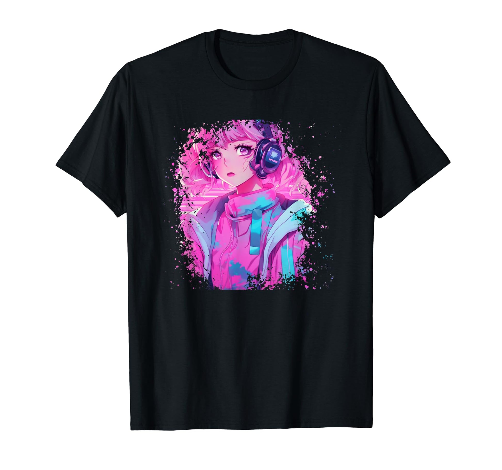 Anime Gamer Music Vaporwave Aesthetic T-Shirt - Streetwear Style Unisex - T-Shirt, Sweatshirt, Hoodie