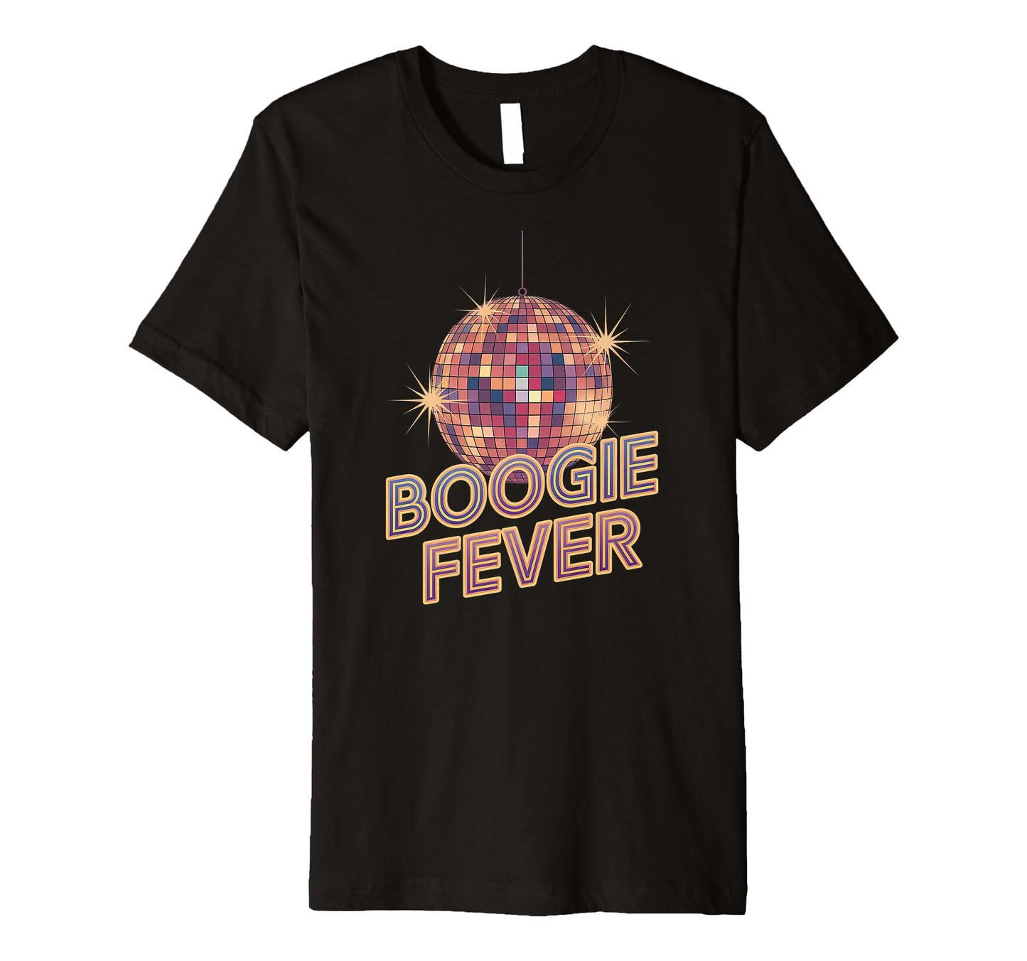 Disco Ball Boogie Fever Discoball Party T-Shirt - Graphic Print Unisex - T-Shirt, Sweatshirt, Hoodie