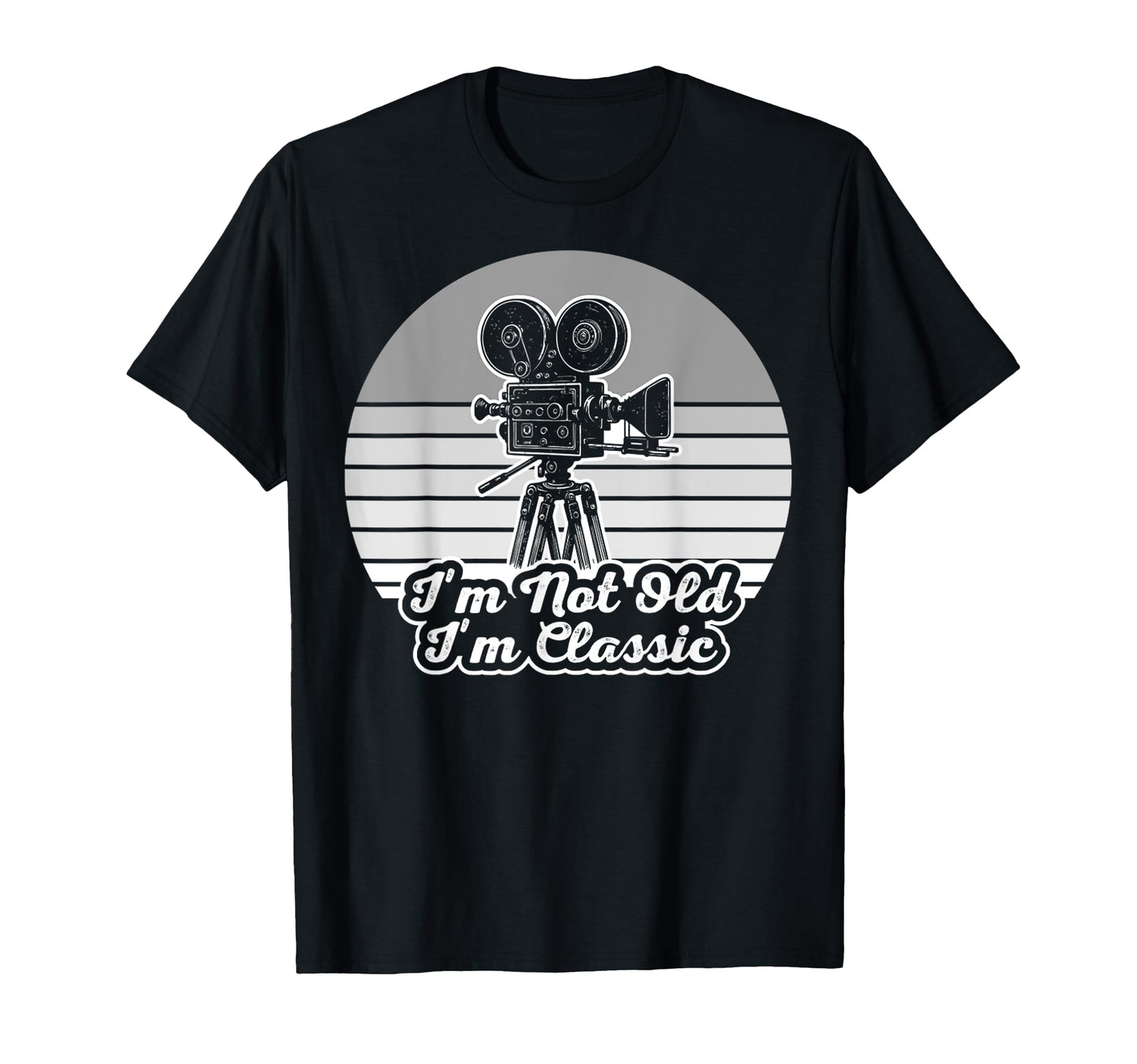 Im Not Old Im Camera T-Shirt - Minimalist Print Men Women - T-Shirt, Sweatshirt, Hoodie