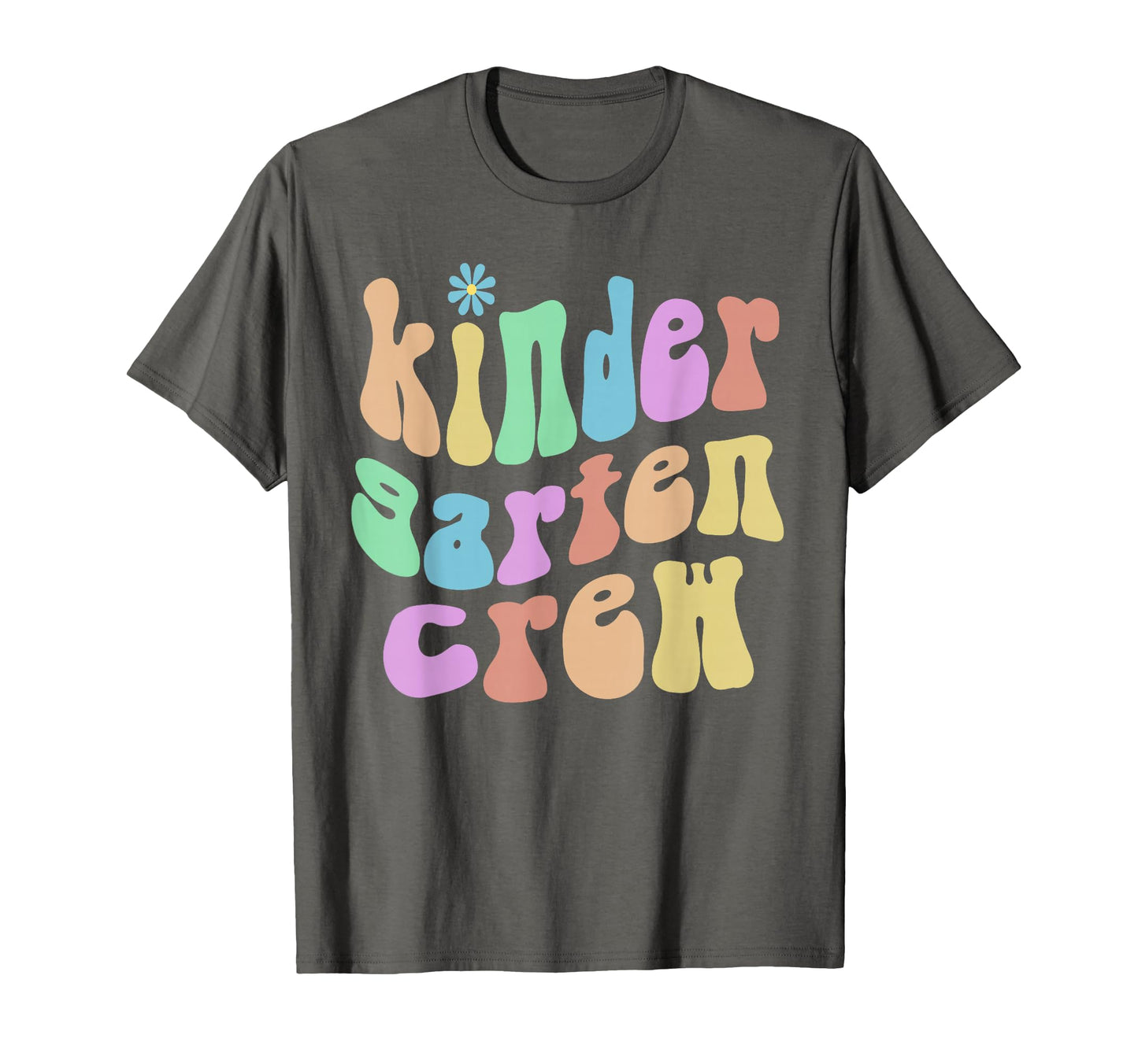 Rainbow Kindergarten Crew Kinde Little T-Shirt - Trendy Graphic for Adults - T-Shirt, Sweatshirt, Hoodie