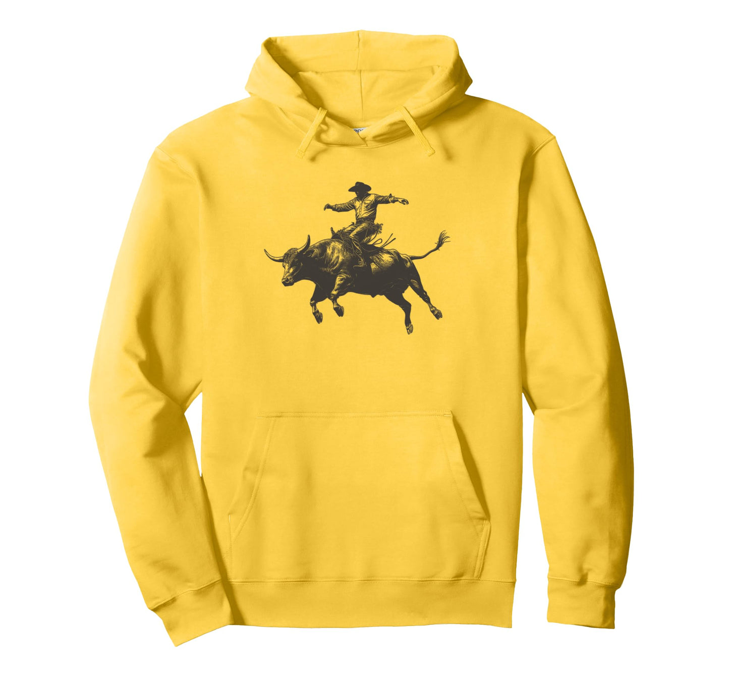Cowboy Rodeo Western Country Cowboy Hoodie - Minimalist Print Men Women - T-Shirt, Sweatshirt, Hoodie