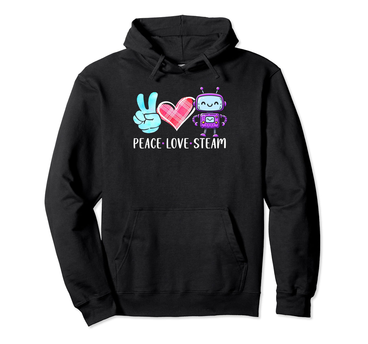 Steam Teacher Teaching Back To School Hoodie - Graphic Print for Adults - T-Shirt, Sweatshirt, Hoodie