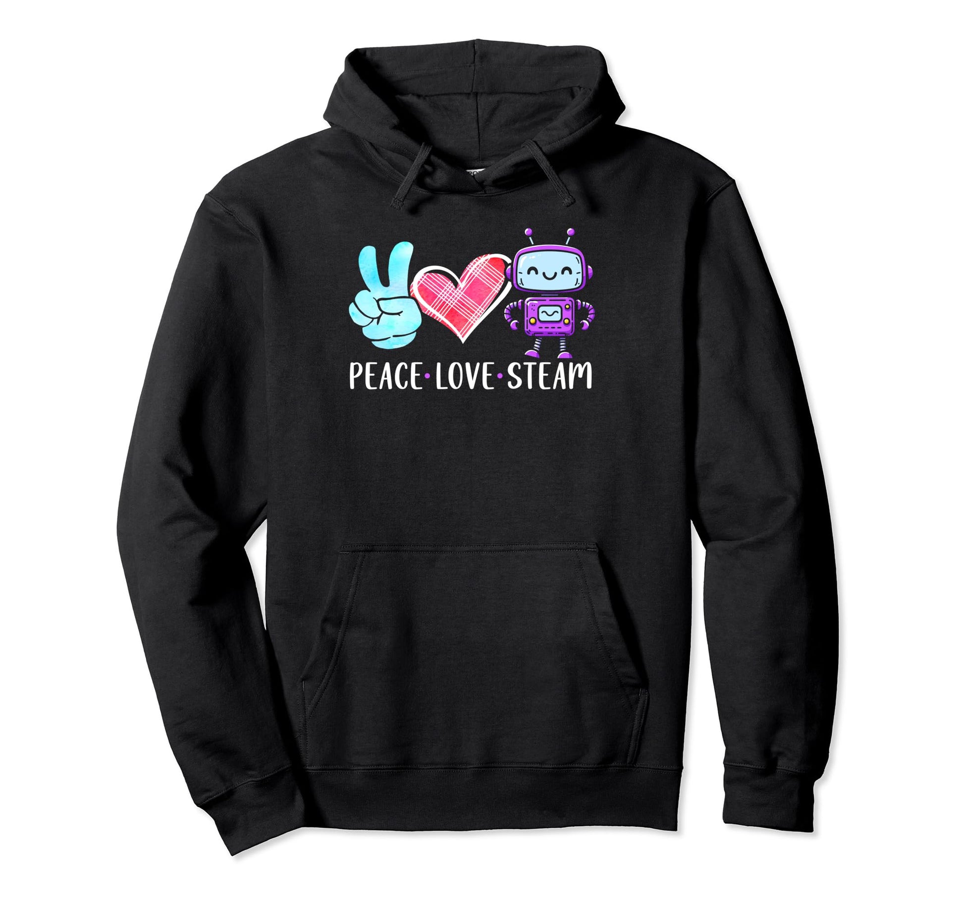 Steam Teacher Teaching Back To School Hoodie - Graphic Print for Adults - T-Shirt, Sweatshirt, Hoodie