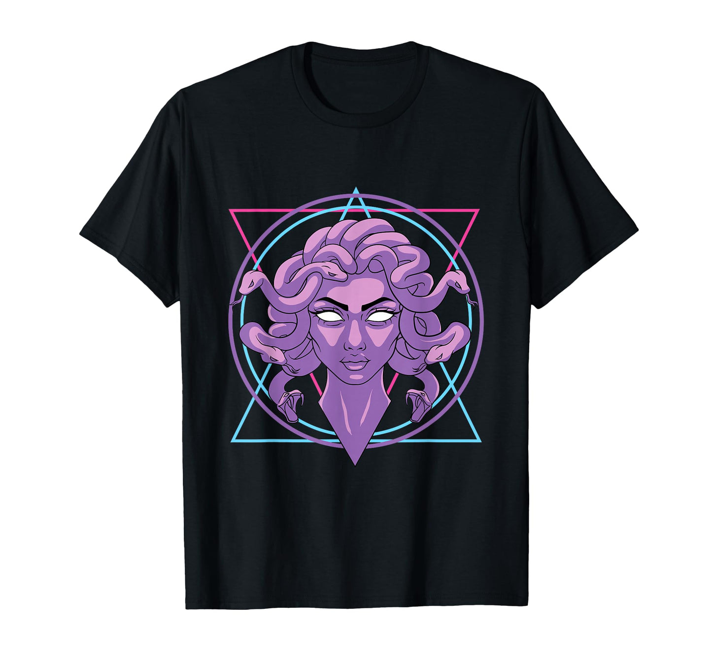 Vaporwave Aesthetic Medusa Head Greek T-Shirt - Unique Graphic Unisex - T-Shirt, Sweatshirt, Hoodie