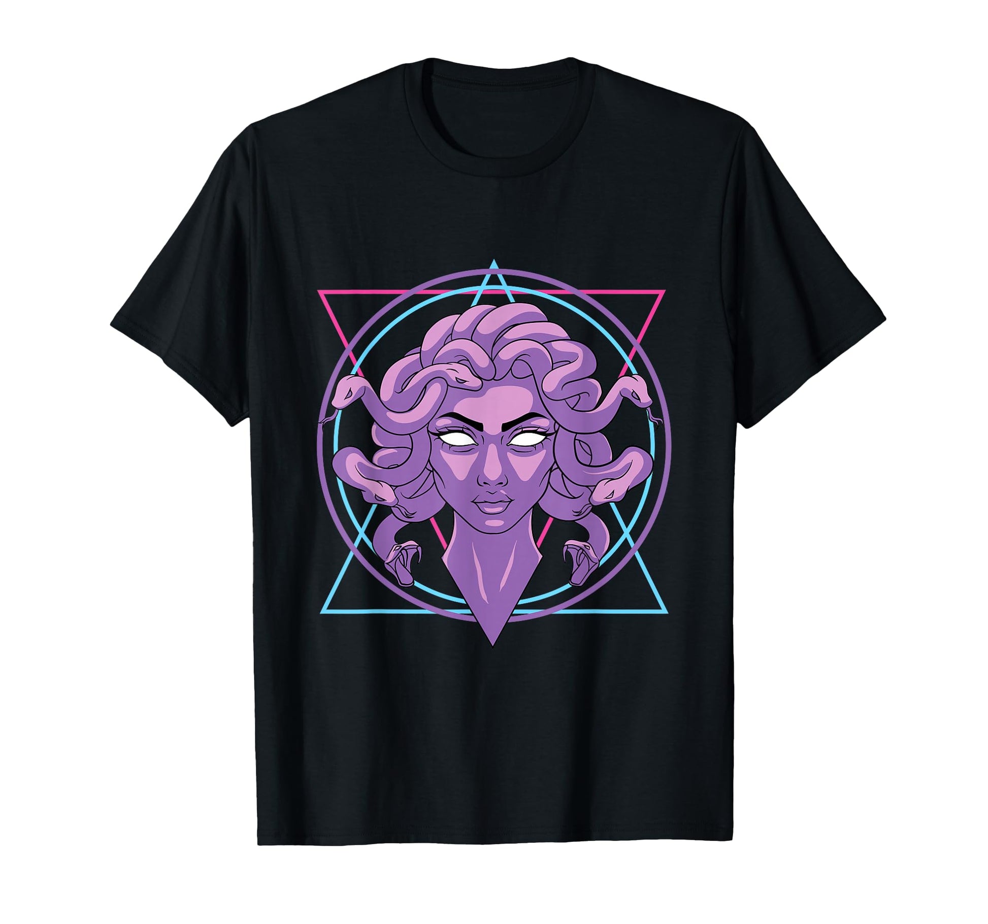 Vaporwave Aesthetic Medusa Head Greek T-Shirt - Unique Graphic Unisex - T-Shirt, Sweatshirt, Hoodie