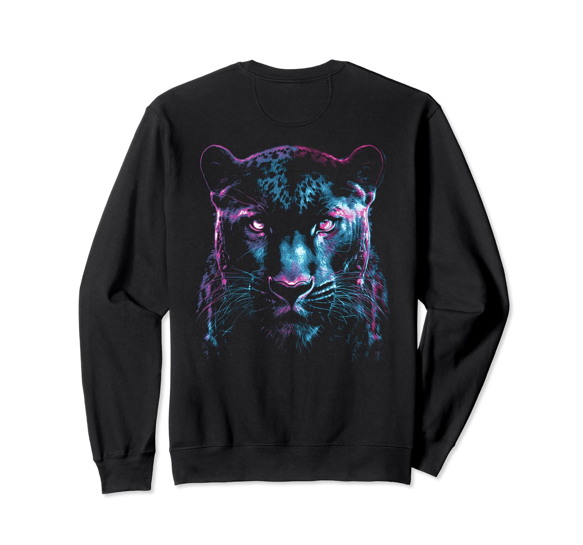 Panther Black Cyberpunk Aesthetic Sweatshirt - Streetwear Style Men Women - T-Shirt, Sweatshirt, Hoodie