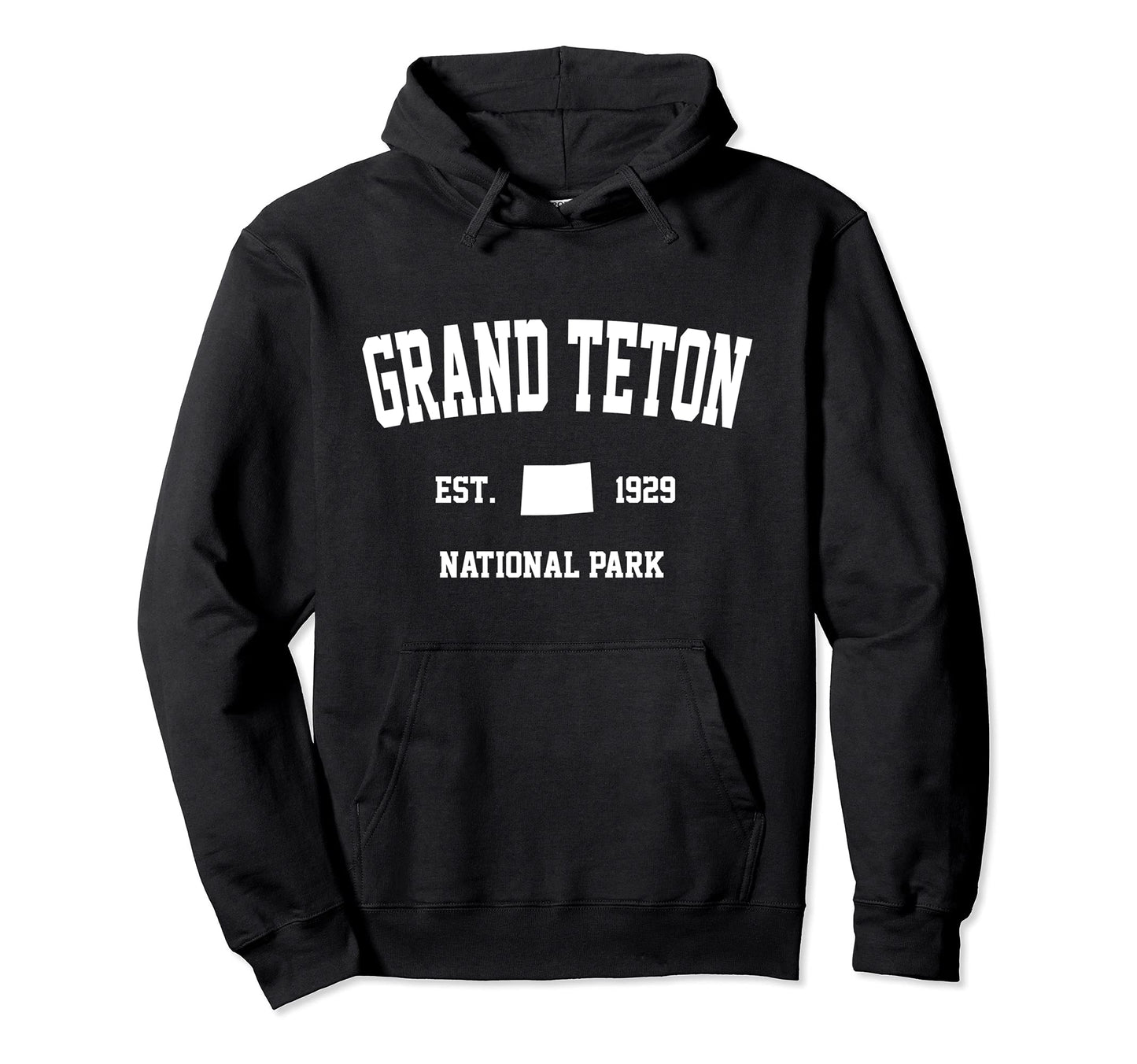 Grand Teton National Park Hiking Wyoming Hoodie - Minimalist Print Unisex - T-Shirt, Sweatshirt, Hoodie