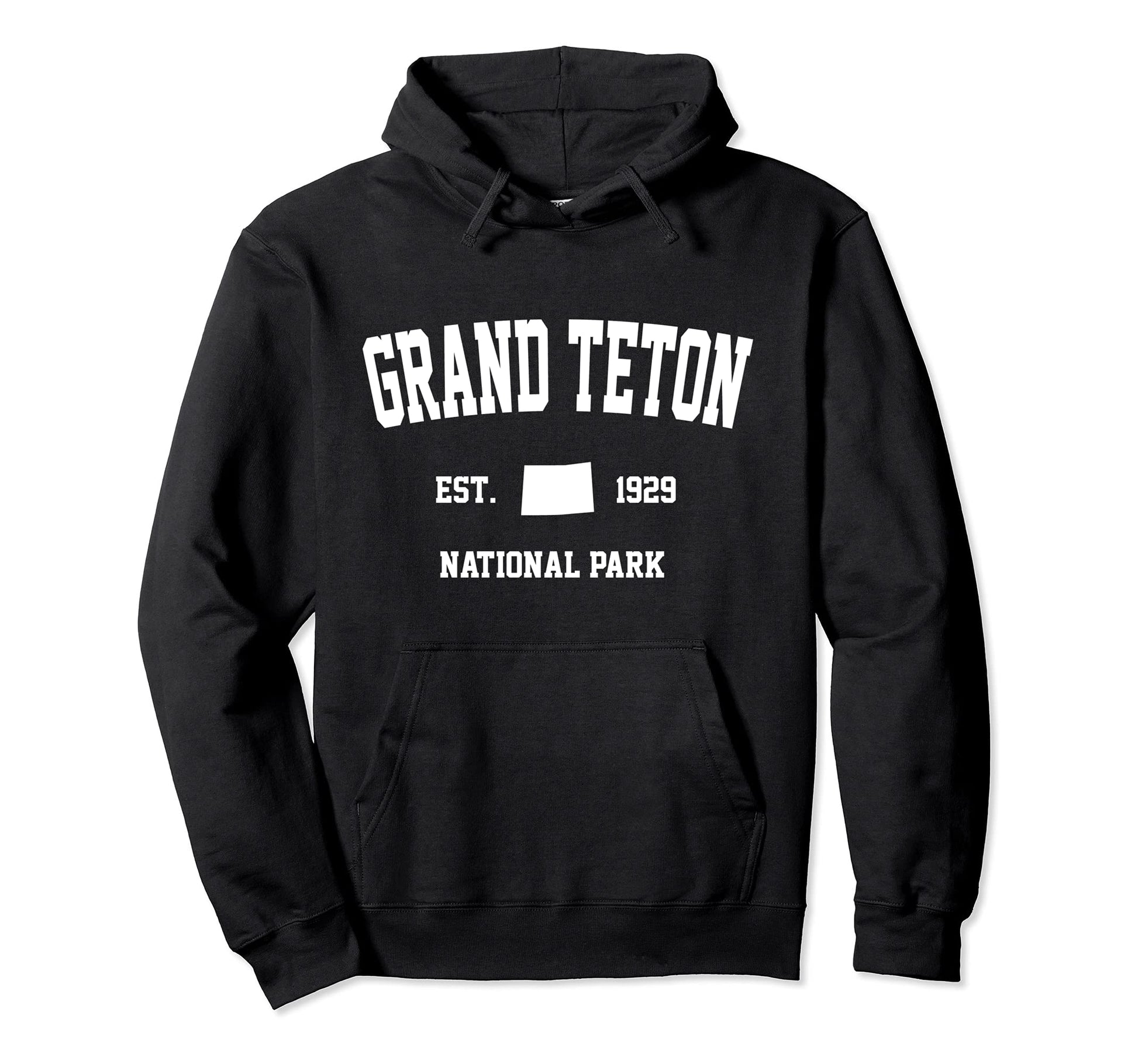 Grand Teton National Park Hiking Wyoming Hoodie - Minimalist Print Unisex - T-Shirt, Sweatshirt, Hoodie
