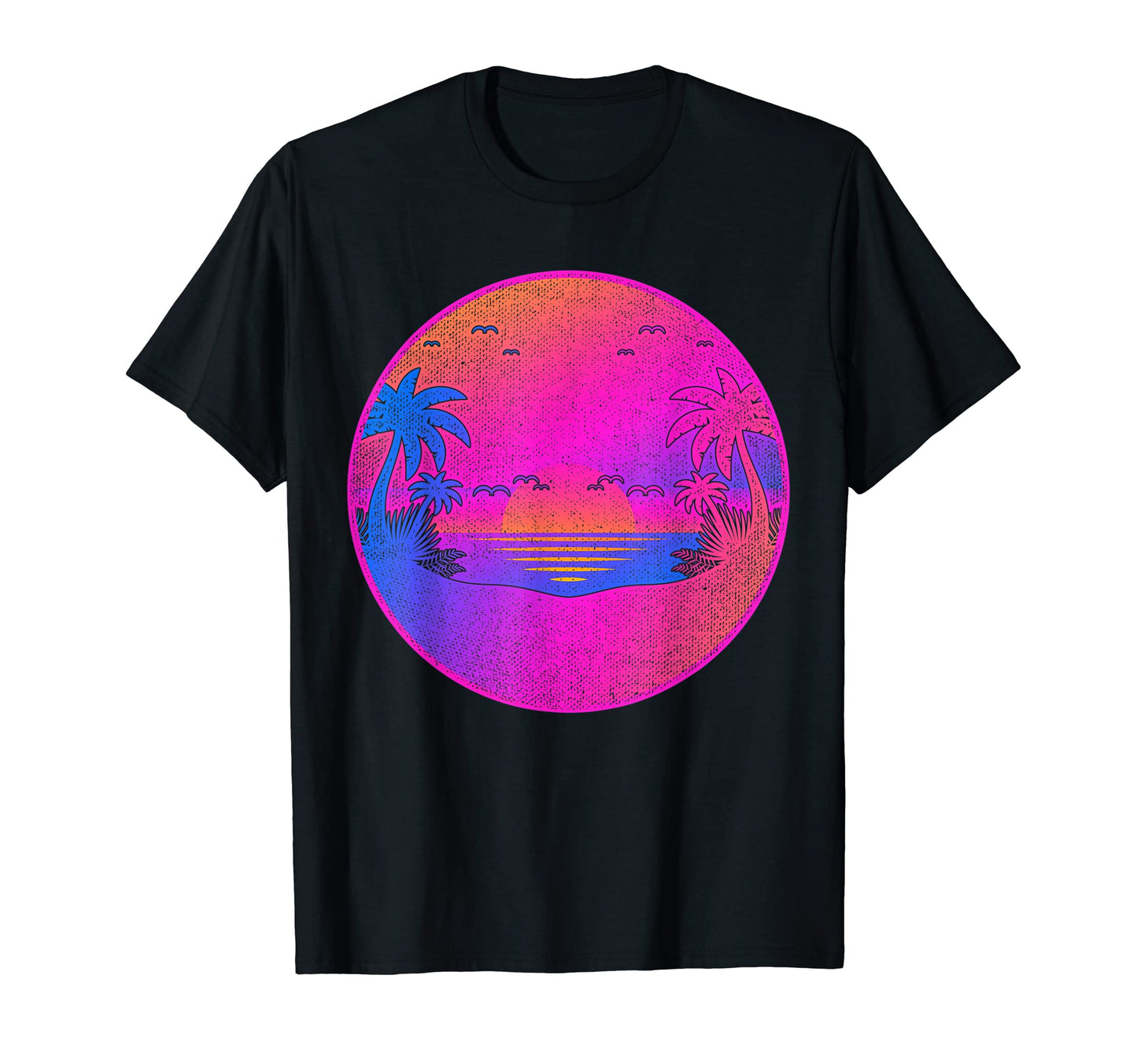 Vaporwave Art 80S 90S Aesthetic T-Shirt - Custom Art Print Men Women - T-Shirt, Sweatshirt, Hoodie