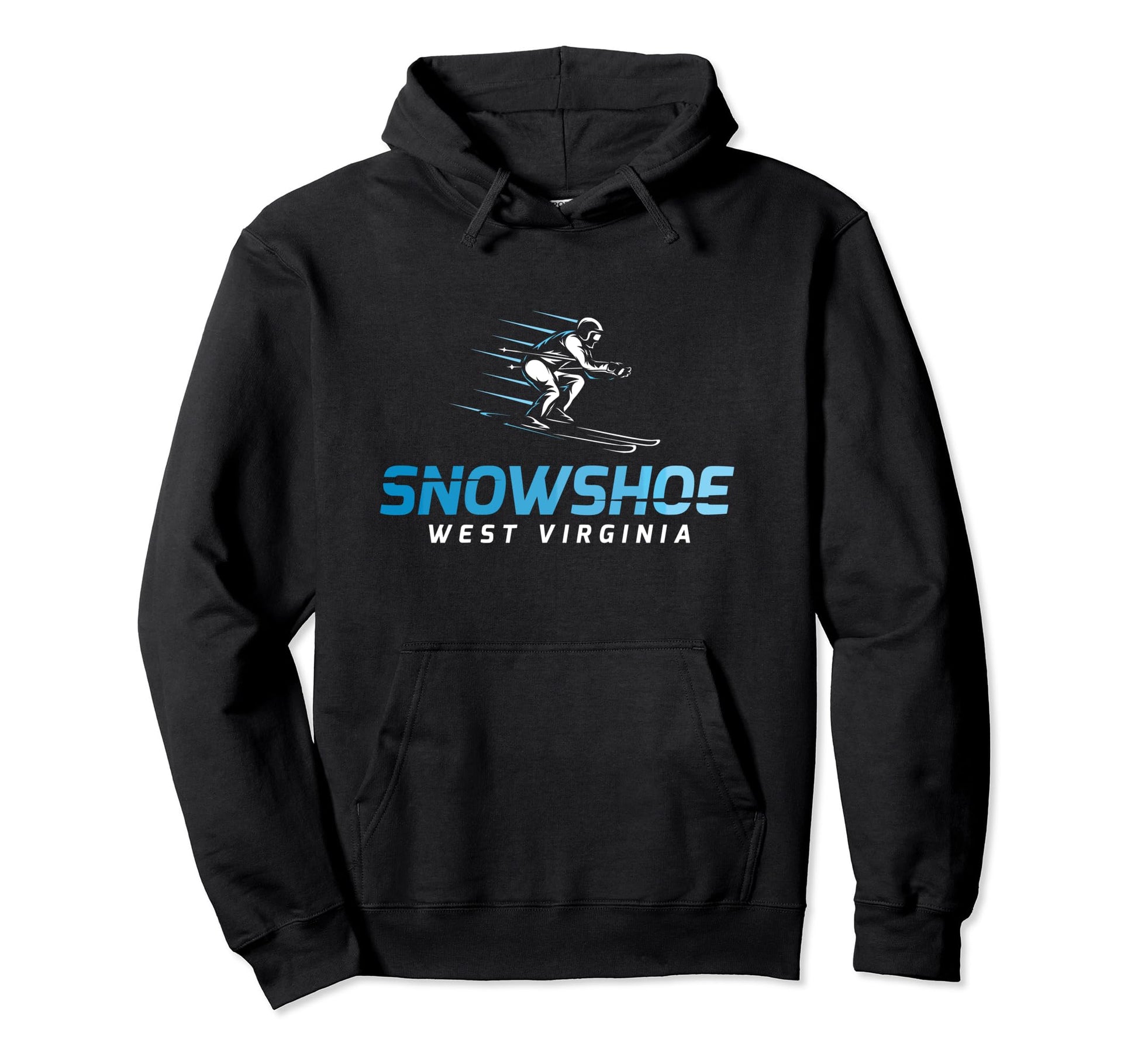 Snowshoe West Virginia Ski Resort Hoodie - Novelty Apparel for Adults - T-Shirt, Sweatshirt, Hoodie