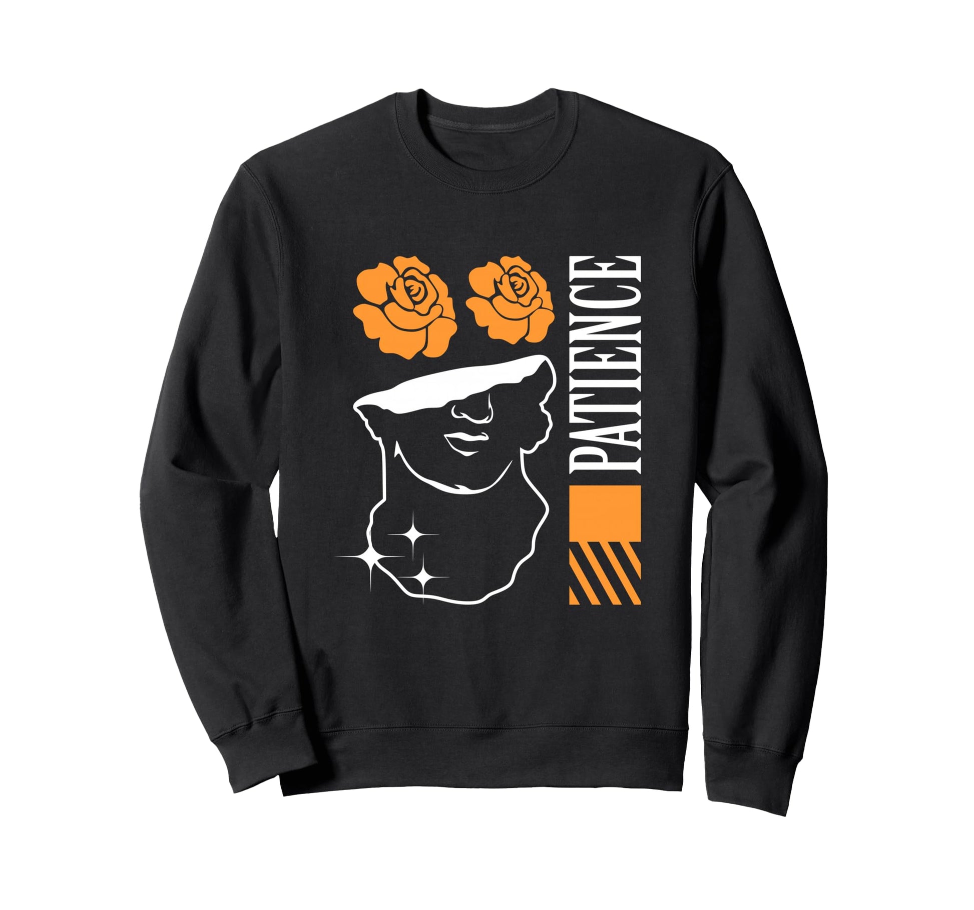 Patience Aesthetic Edgy Streetwear Sweatshirt - Graphic Print for Adults - T-Shirt, Sweatshirt, Hoodie