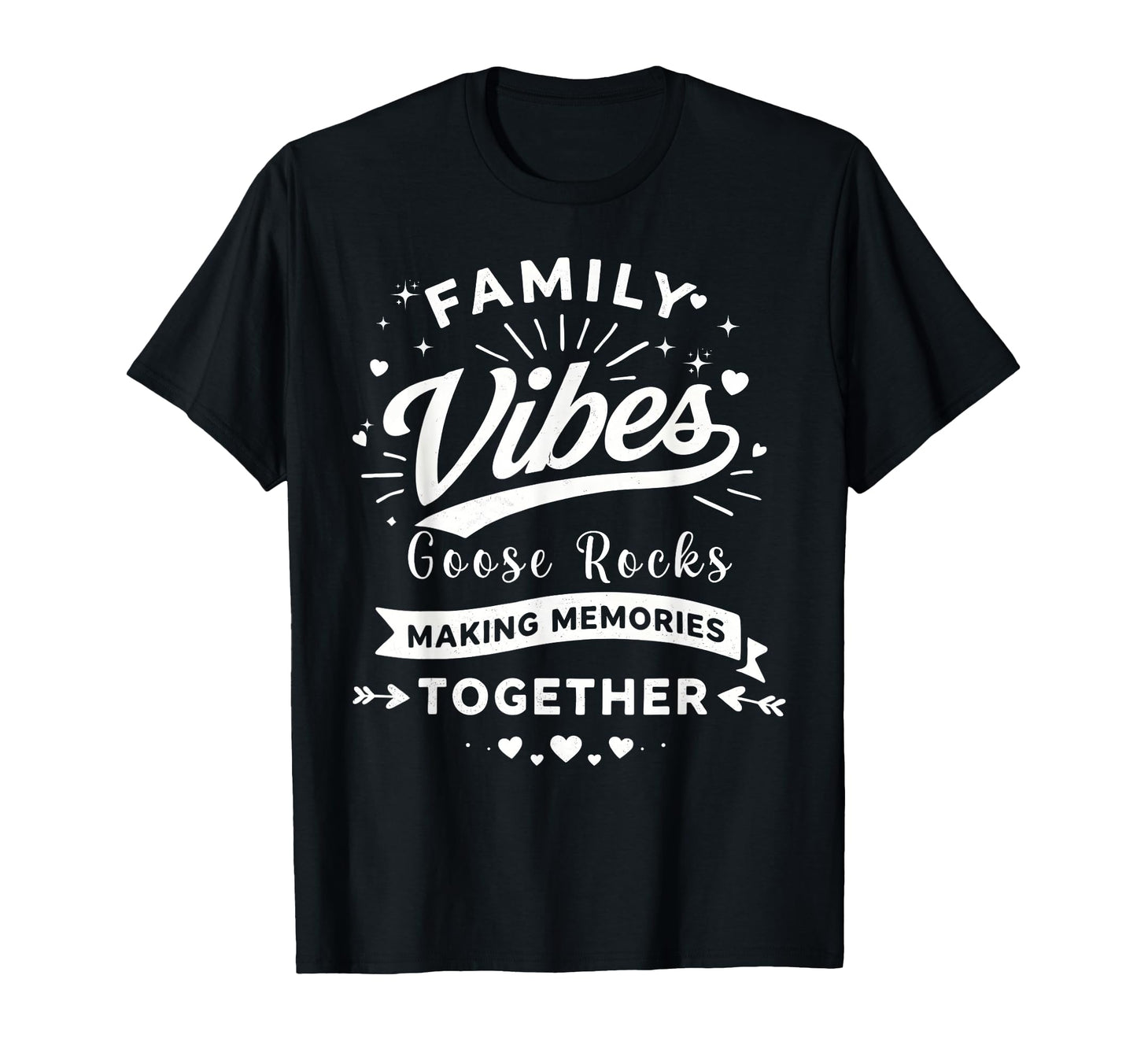 Family Vibes Goose Rocks Making T-Shirt - Custom Art Print for Adults - T-Shirt, Sweatshirt, Hoodie