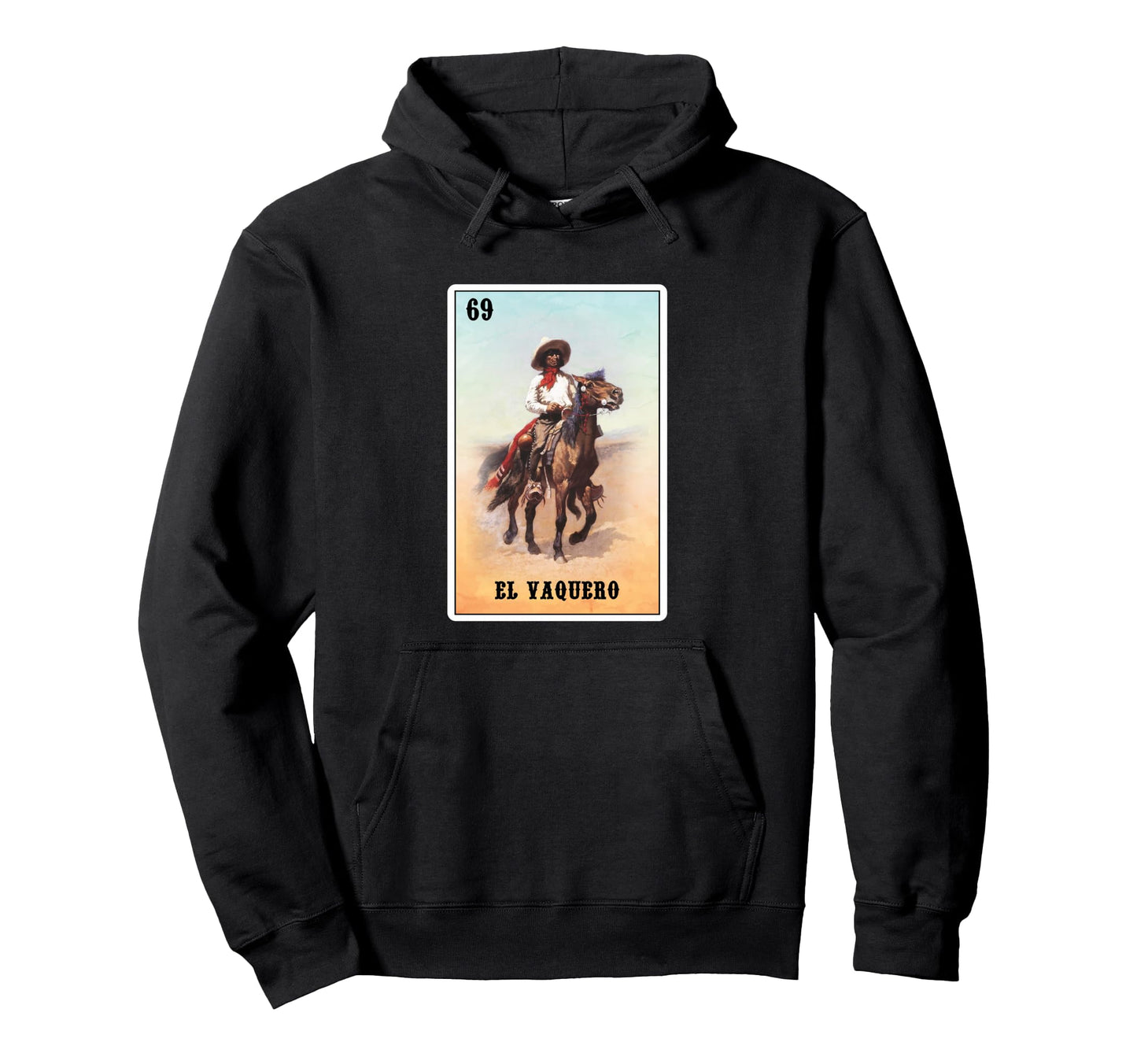 Mexican El Vaquero Mexico Rodeo Cowboy Hoodie - Aesthetic Graphic Men Women - T-Shirt, Sweatshirt, Hoodie