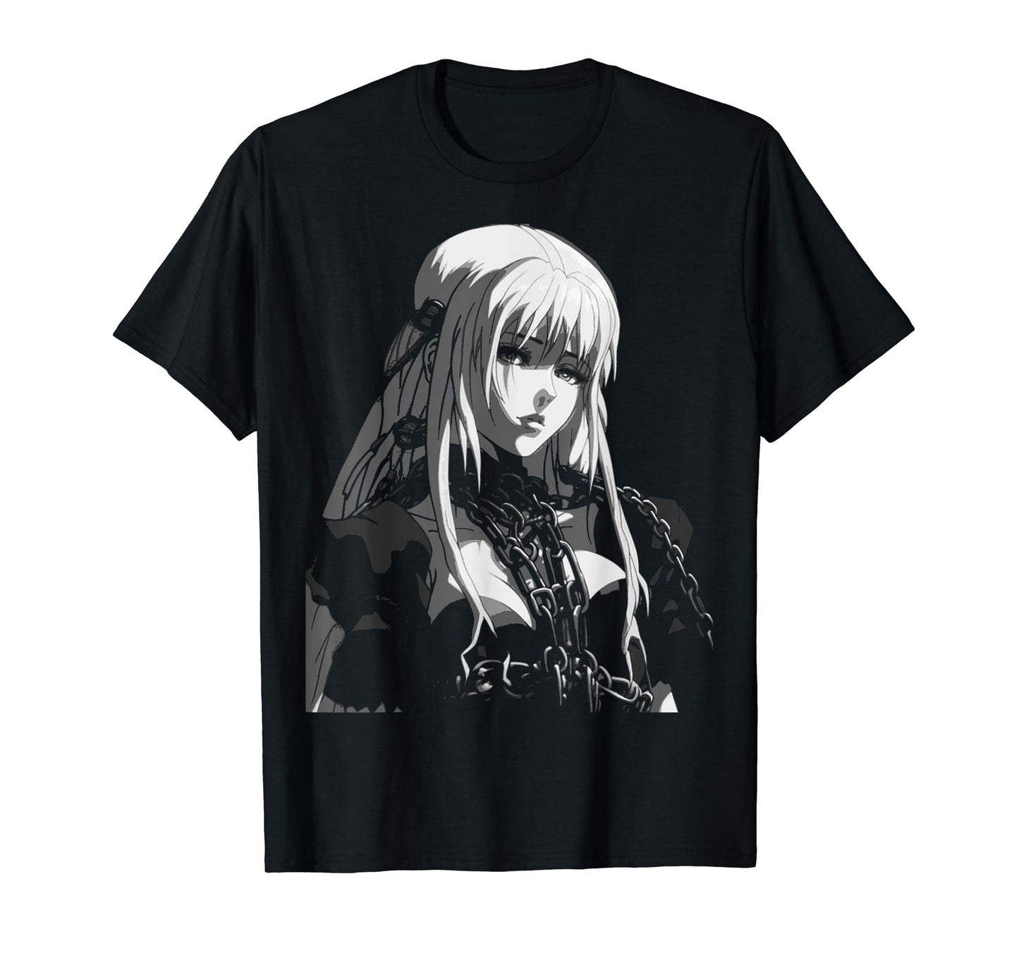 Aesthetic Goth Anime Sad Soft Grunge T-Shirt - Novelty Apparel Unisex - T-Shirt, Sweatshirt, Hoodie