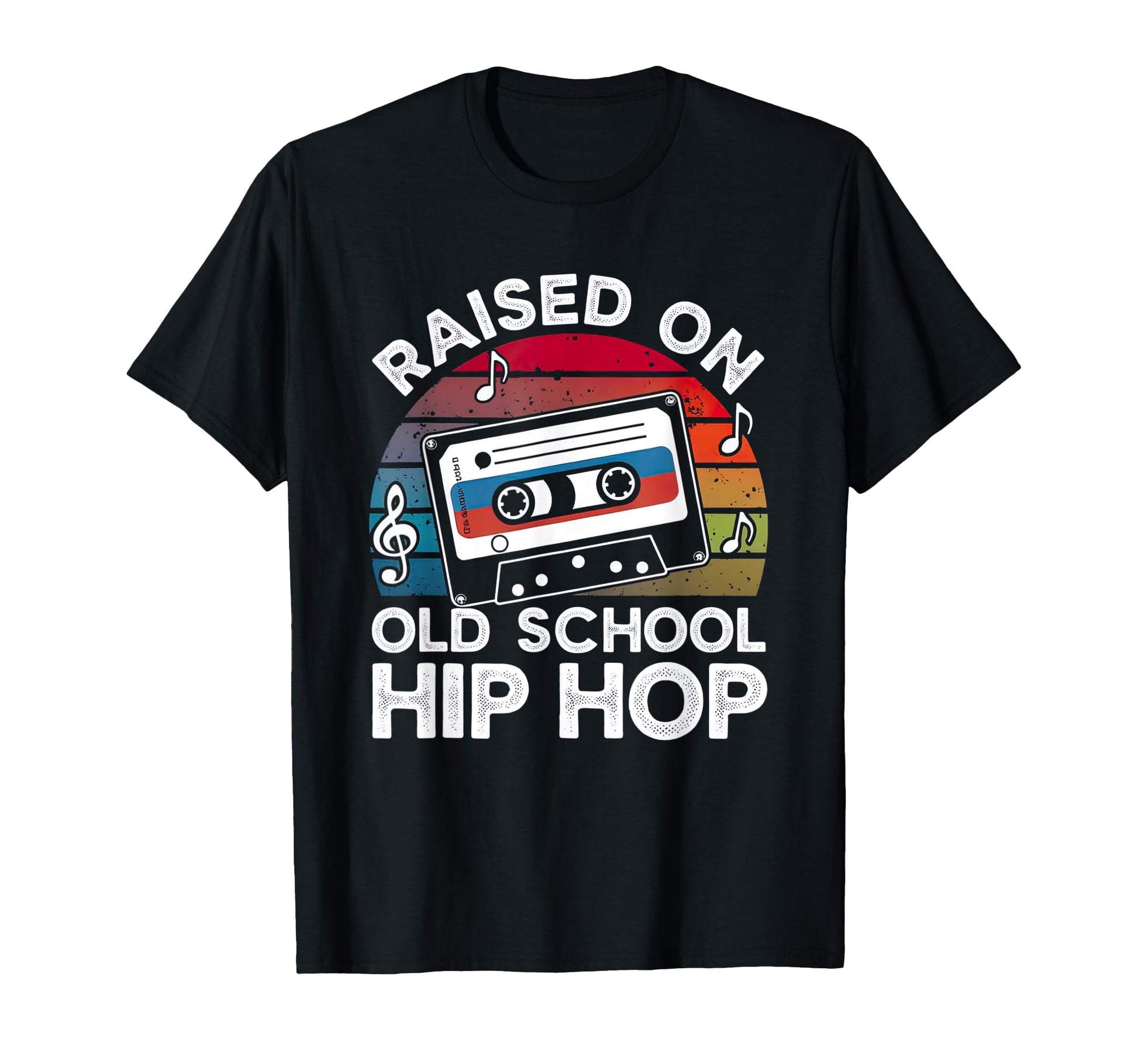 Raised Old School Graffiti Rap Hip T-Shirt - Novelty Apparel for Adults - T-Shirt, Sweatshirt, Hoodie