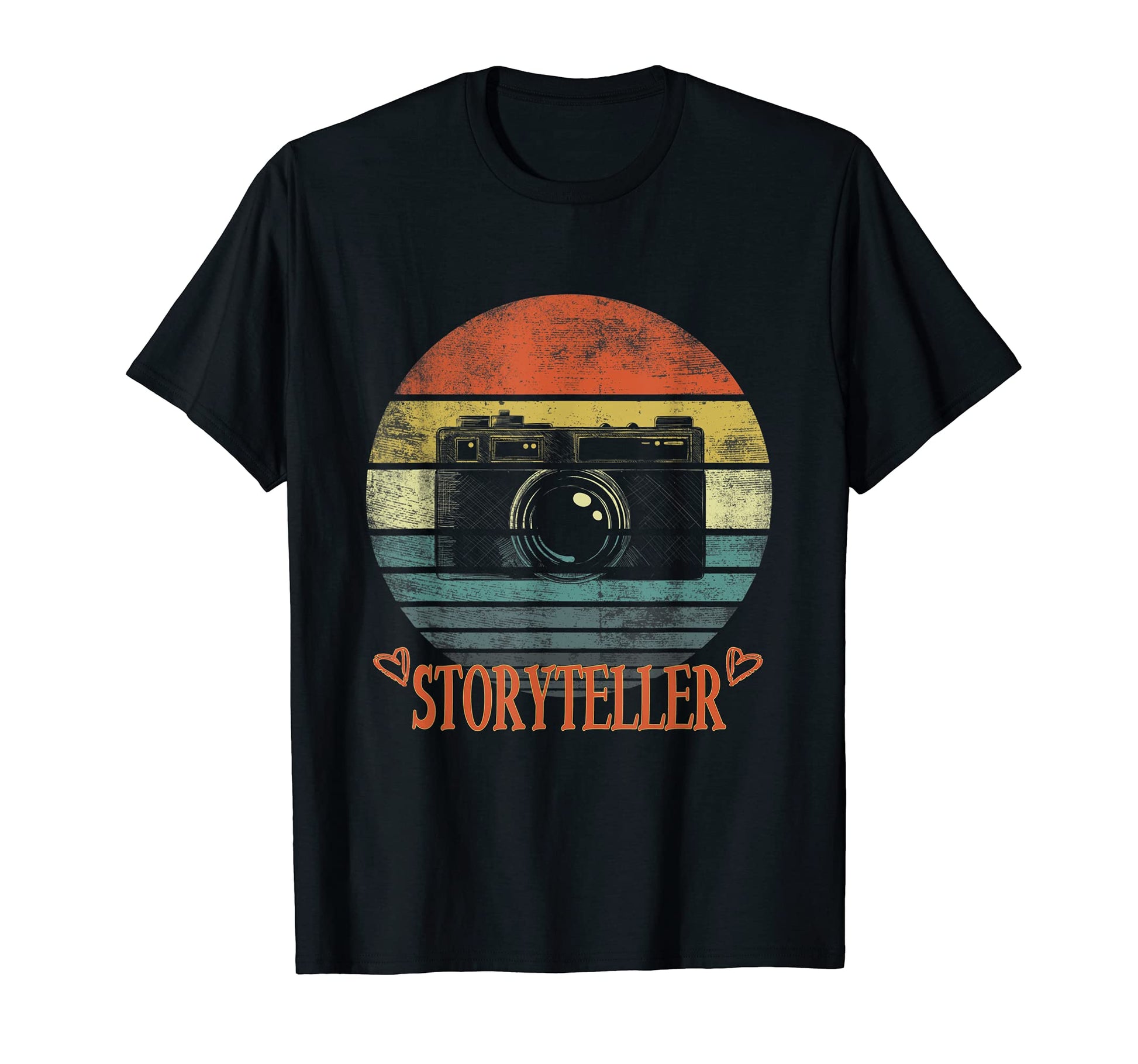 Camera Storyteller Photography T-Shirt - Fun Novelty Design for Adults - T-Shirt, Sweatshirt, Hoodie