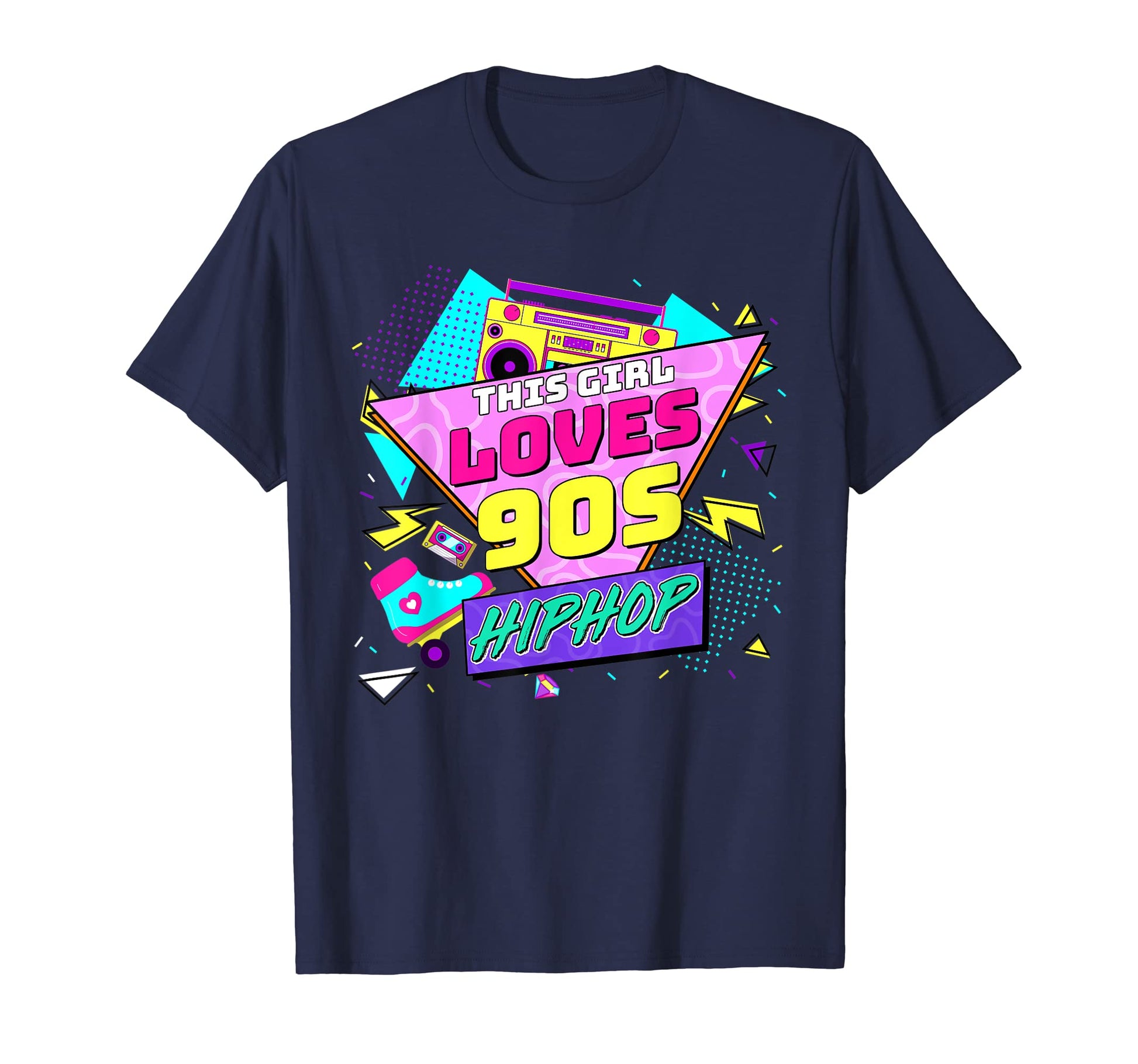 90S Hip Hop Rap Music Nostalgia T-Shirt - Fun Novelty Design for Adults - T-Shirt, Sweatshirt, Hoodie