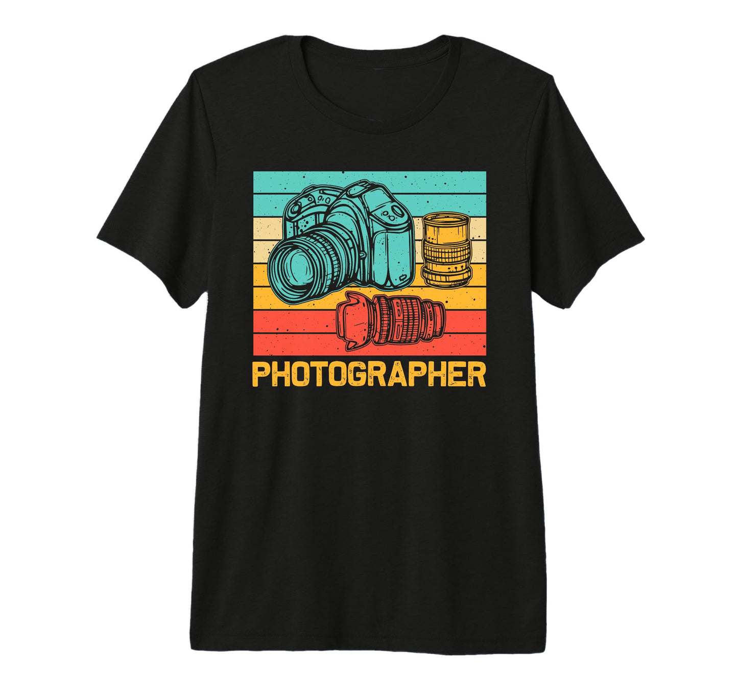 Photographer Photography Lover Tri T-Shirt - Trendy Graphic for Adults - T-Shirt, Sweatshirt, Hoodie