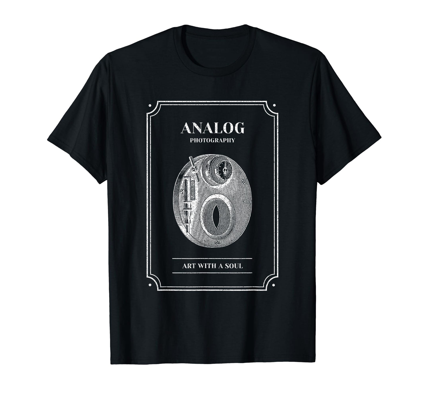 Analog Photography Art Soul Camera T-Shirt - Aesthetic Graphic Unisex - T-Shirt, Sweatshirt, Hoodie