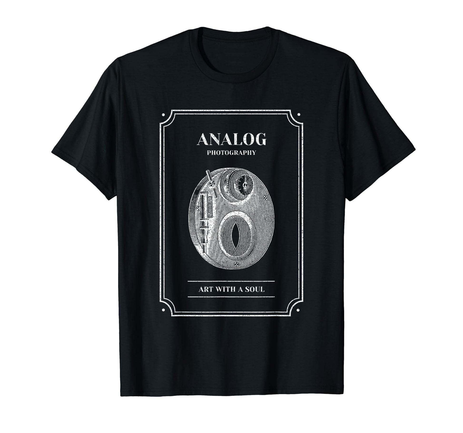 Analog Photography Art Soul Camera T-Shirt - Aesthetic Graphic Unisex - T-Shirt, Sweatshirt, Hoodie