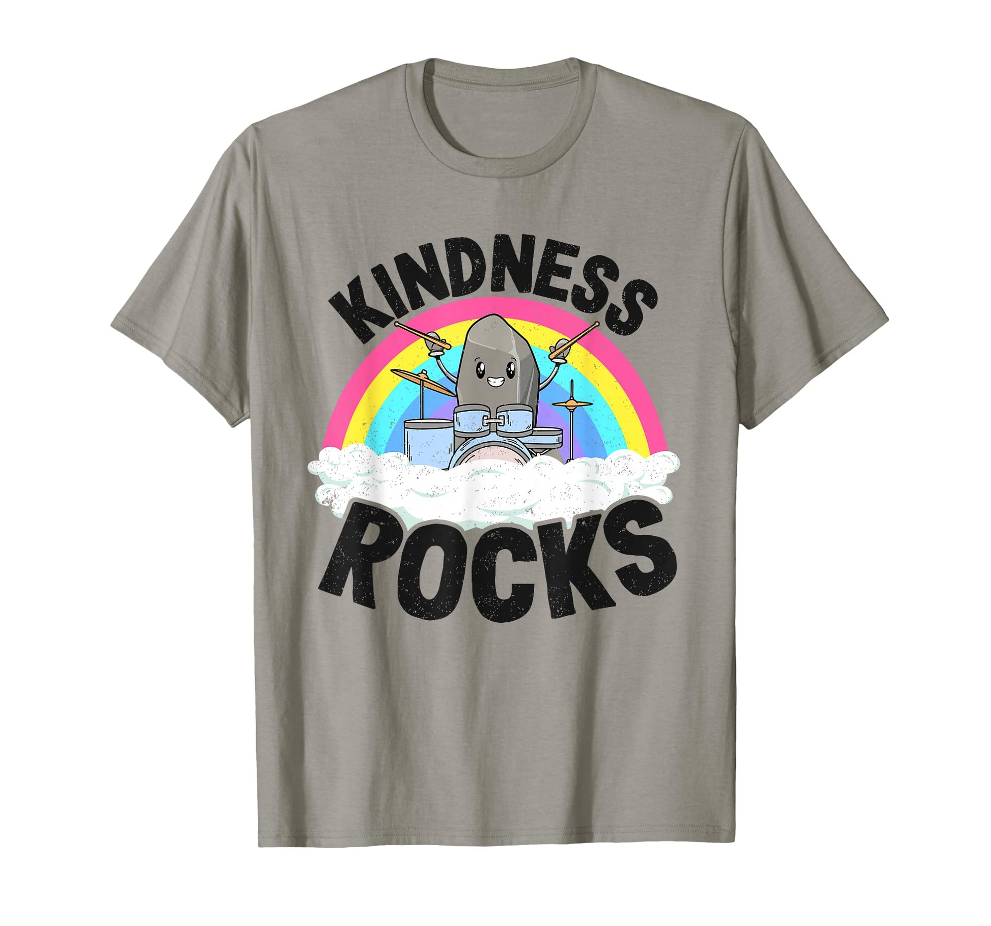 Anti Bullying Rainbow Music T-Shirt - Casual Everyday Wear for Adults - T-Shirt, Sweatshirt, Hoodie