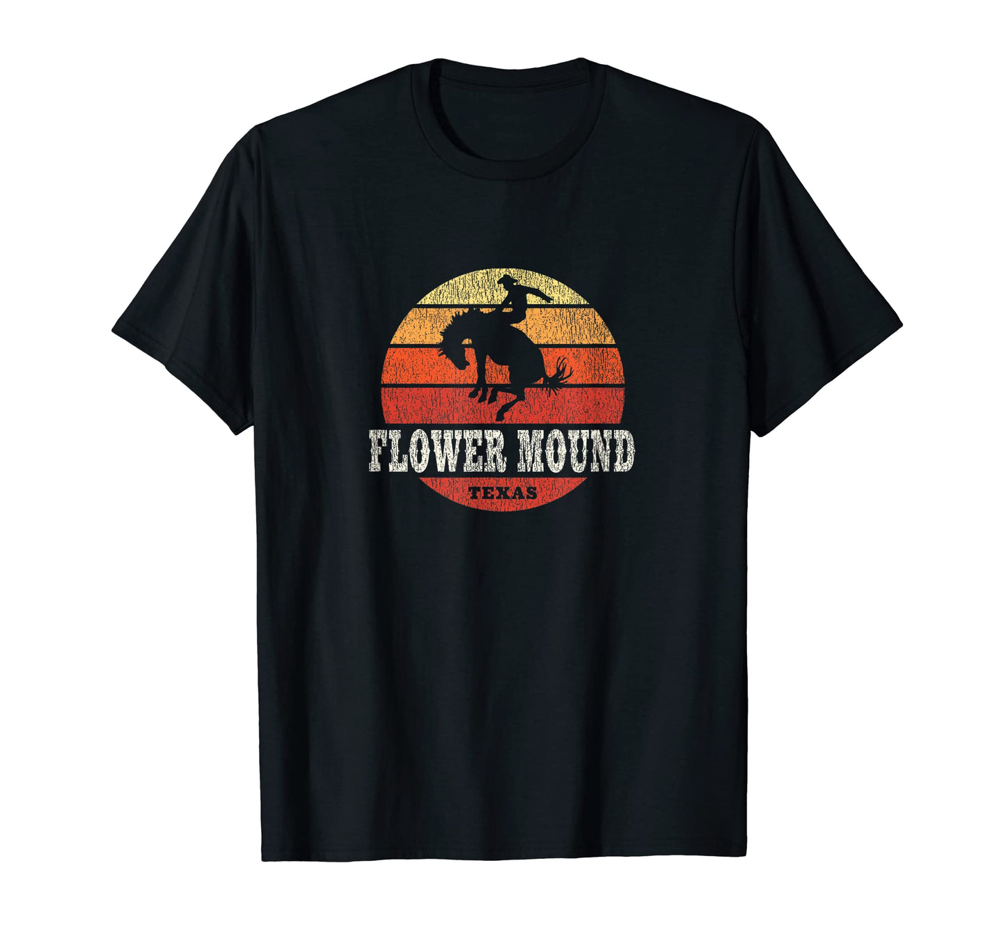 Flower Mound Tx Country Western T-Shirt - Streetwear Style for Adults - T-Shirt, Sweatshirt, Hoodie
