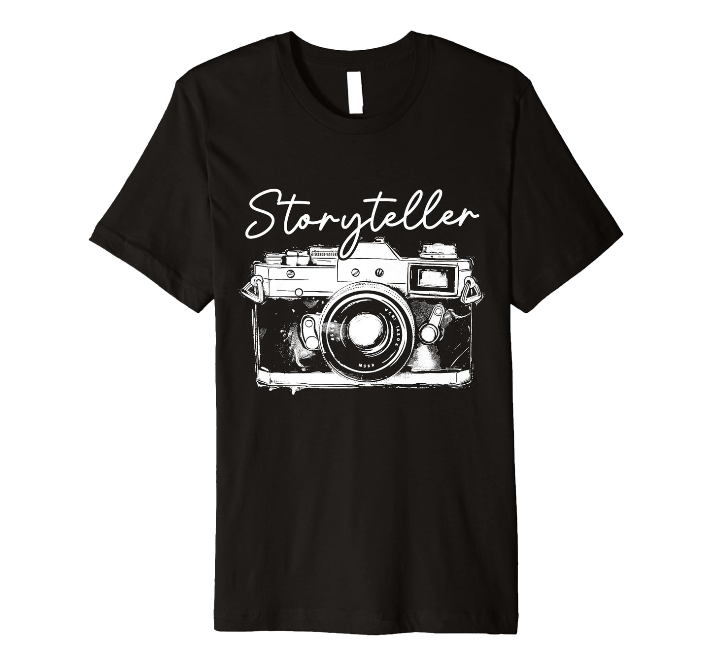 Photographer Storyteller Camera T-Shirt - Trendy Graphic Men Women - T-Shirt, Sweatshirt, Hoodie